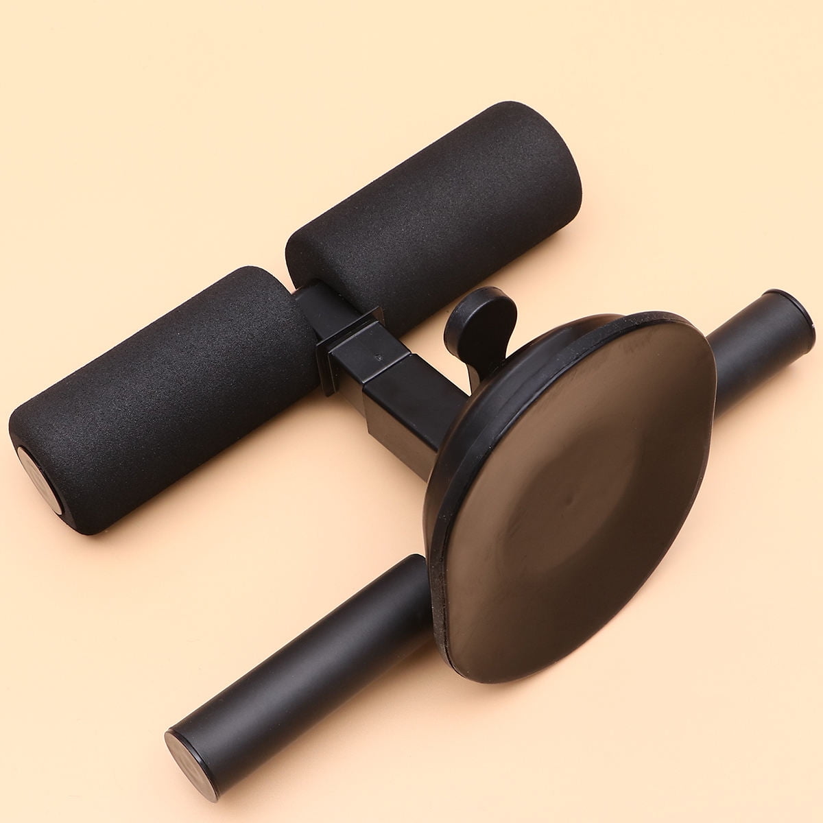 SWETRACE Abdominal Muscle Trainer Sit Up Tool Steel Black for Home Workout 1Pack - Image 6