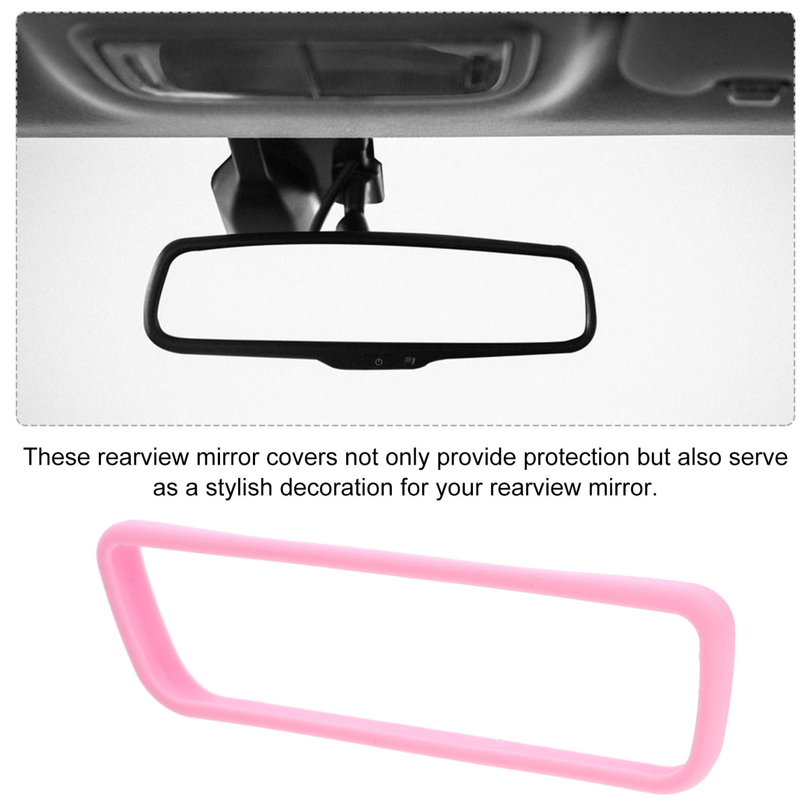 Worgeous Rear View Mirror Protective Cover Car Housing Baby Miss Pink - Image 7