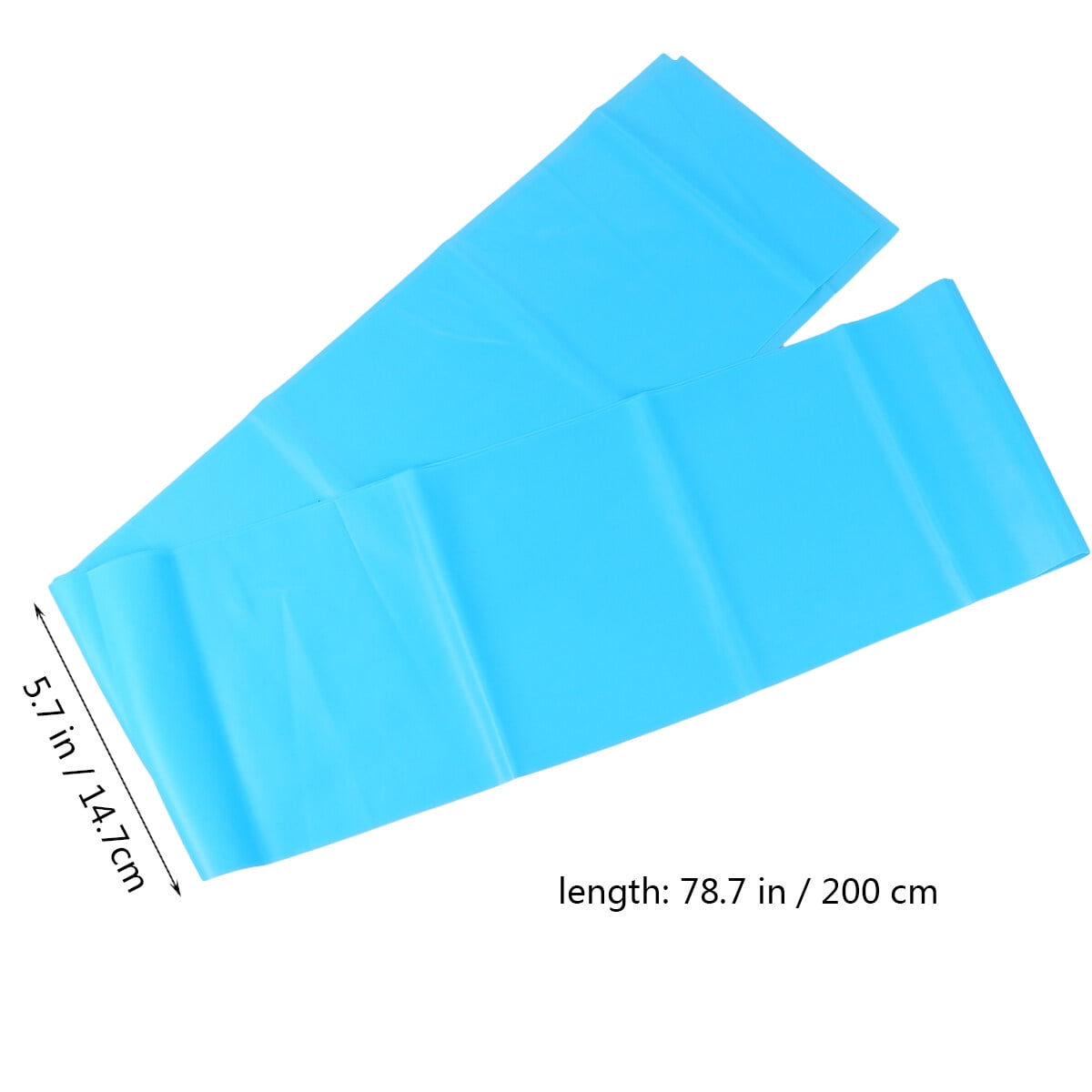 Worgeous 3 Pcs Yoga Elastic Band Resistance Bands Fabric Stretching Strap Fitness - Image 2