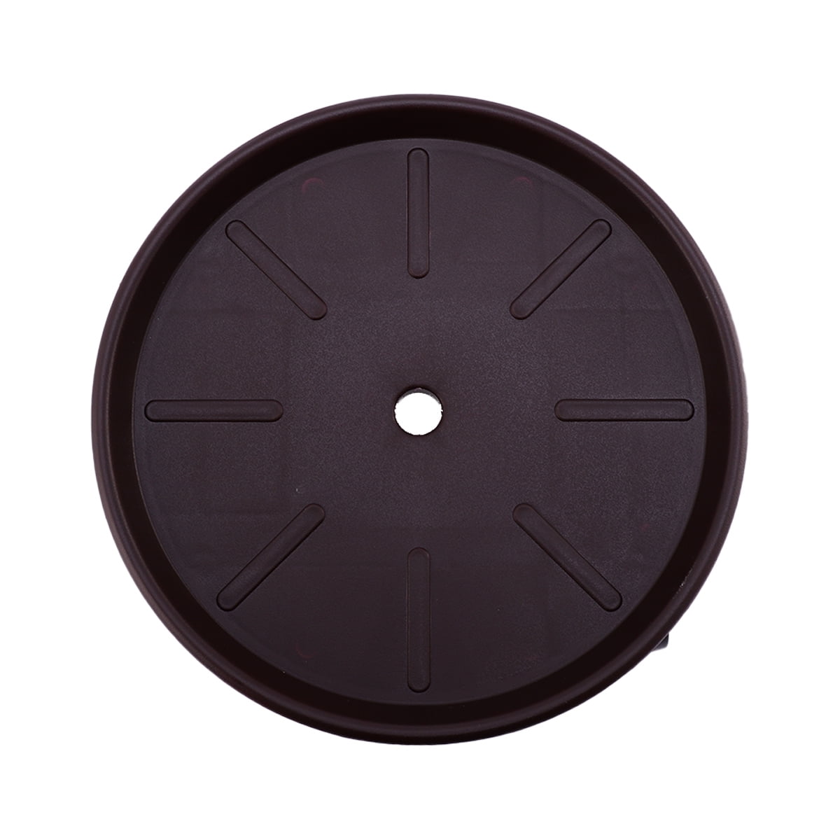 Worgeous Movable Flower Pot Mat with Water Box for Plants Made of Durable Plastic in Brown 27CM Outside - Image 5