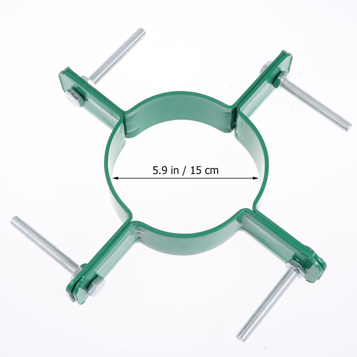 Masteelf Durable Iron Tree Fixator for Outdoor Use with Easy Application Green Color 15cm Diameter - Image 2
