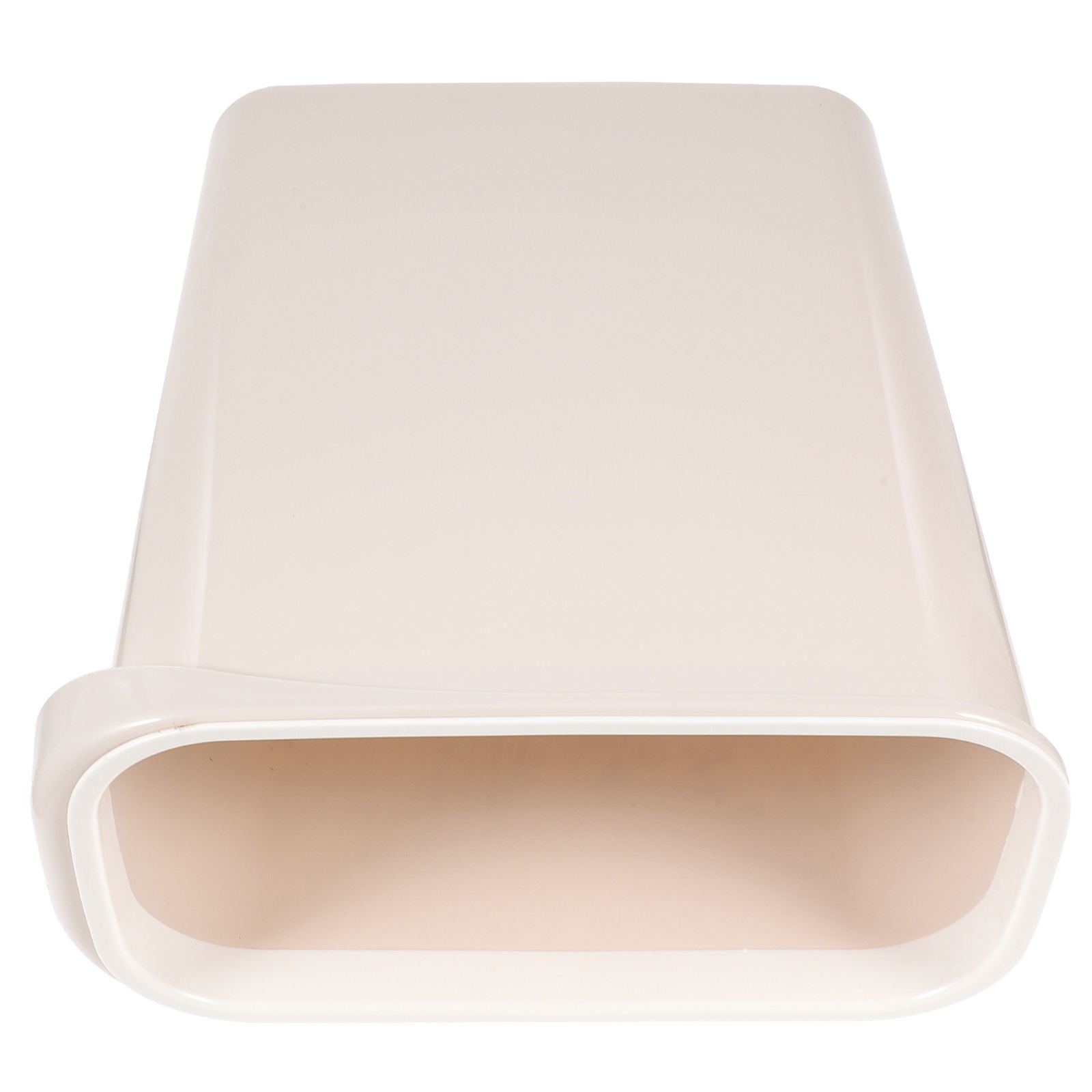 Worgeous White Plastic Trash Can for Home Use Made of Material Great for Small Spaces 13 x 8 0 inches - Image 4