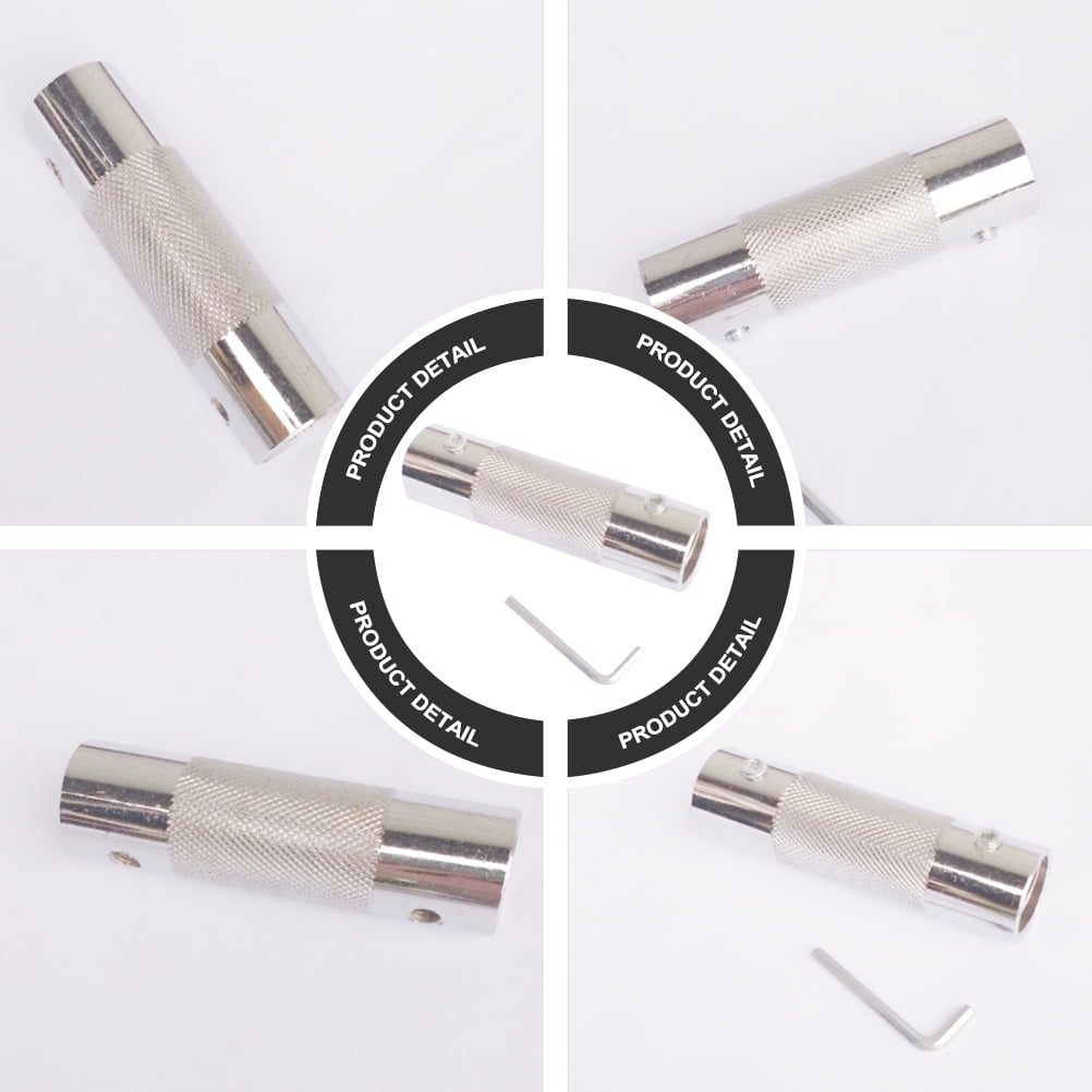Worgeous Dumbbell Connector for Dumbbells Connecting Bar Work Silver - Image 7