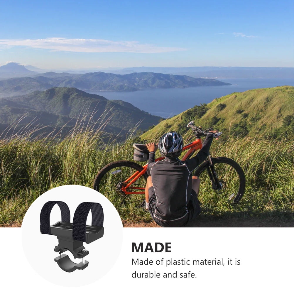 Worgeous Bike Rack Mountain Mountain Bike Flashlight Bracket Band Riding Sound Universal Accessory (Black) - Image 8