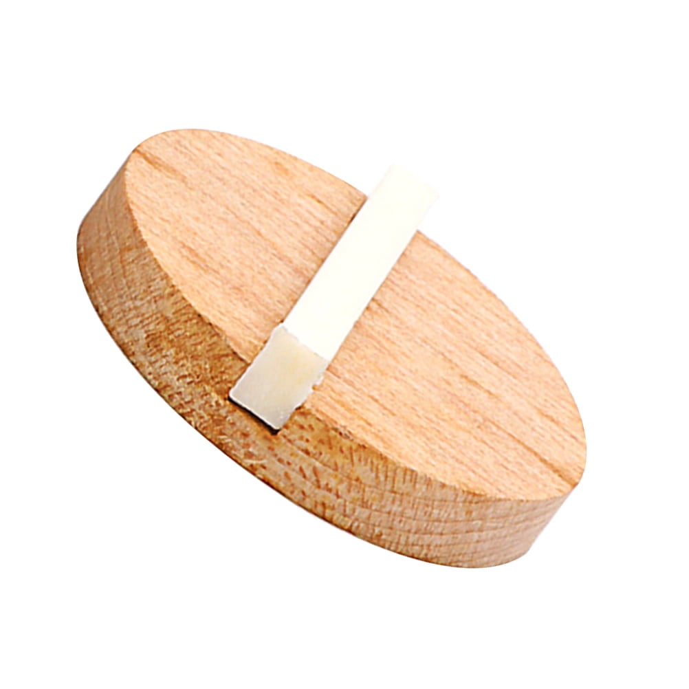 Worgeous Resonator Biscuit Bridge Kit Crafted from Wood and Ox Bone for Guitar Durable Light Brown Size - Image 4