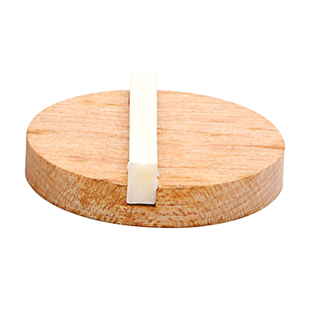 Worgeous Resonator Biscuit Bridge Kit Crafted from Wood and Ox Bone for Guitar Durable Light Brown Size - Image 5