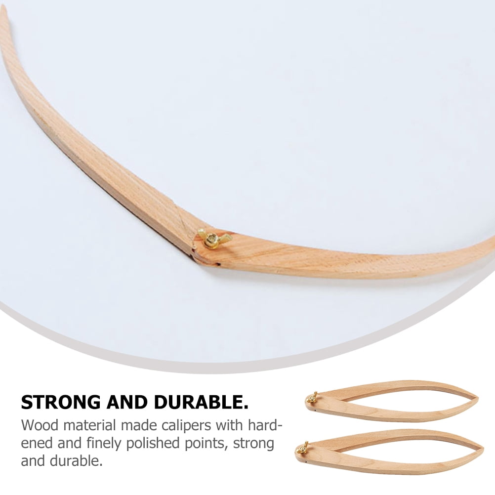 Masteelf 2Pcs Measurement Calipers for Hobbyists in Wood Carving and Shaping Modeling Supplies - Image 7