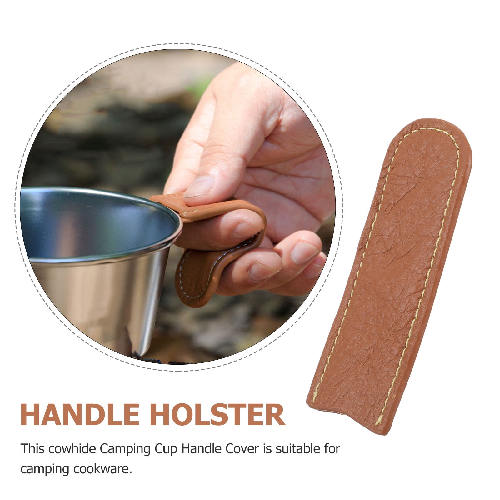SWETRACE Thermal Insulation Handle Sleeve Camping Mug Grip Protector Durable 1Pcs - Image 2