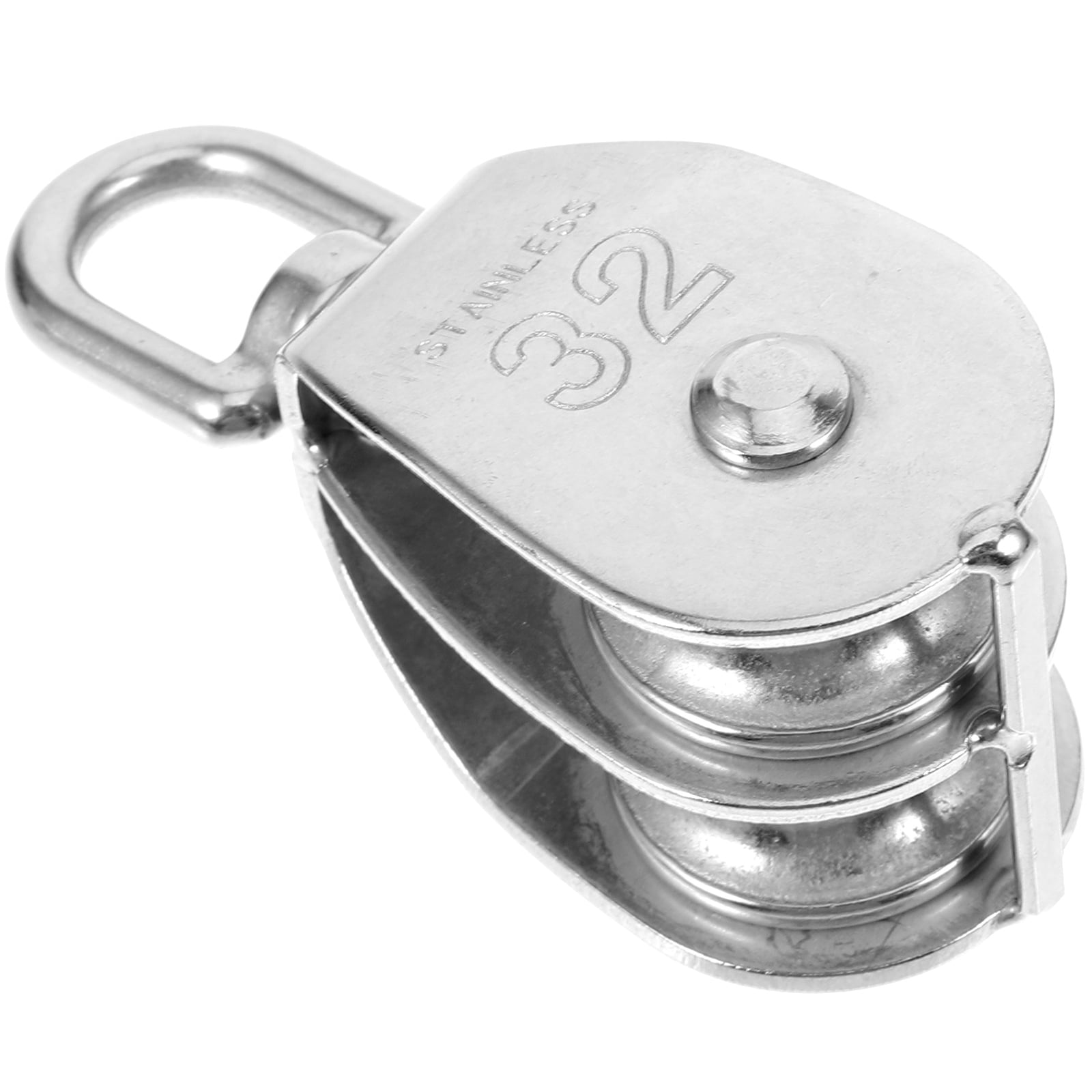 SWETRACE Cable Weight Pulley System Silver for Transportation Equipment 1Pcs 3.5In - Image 4