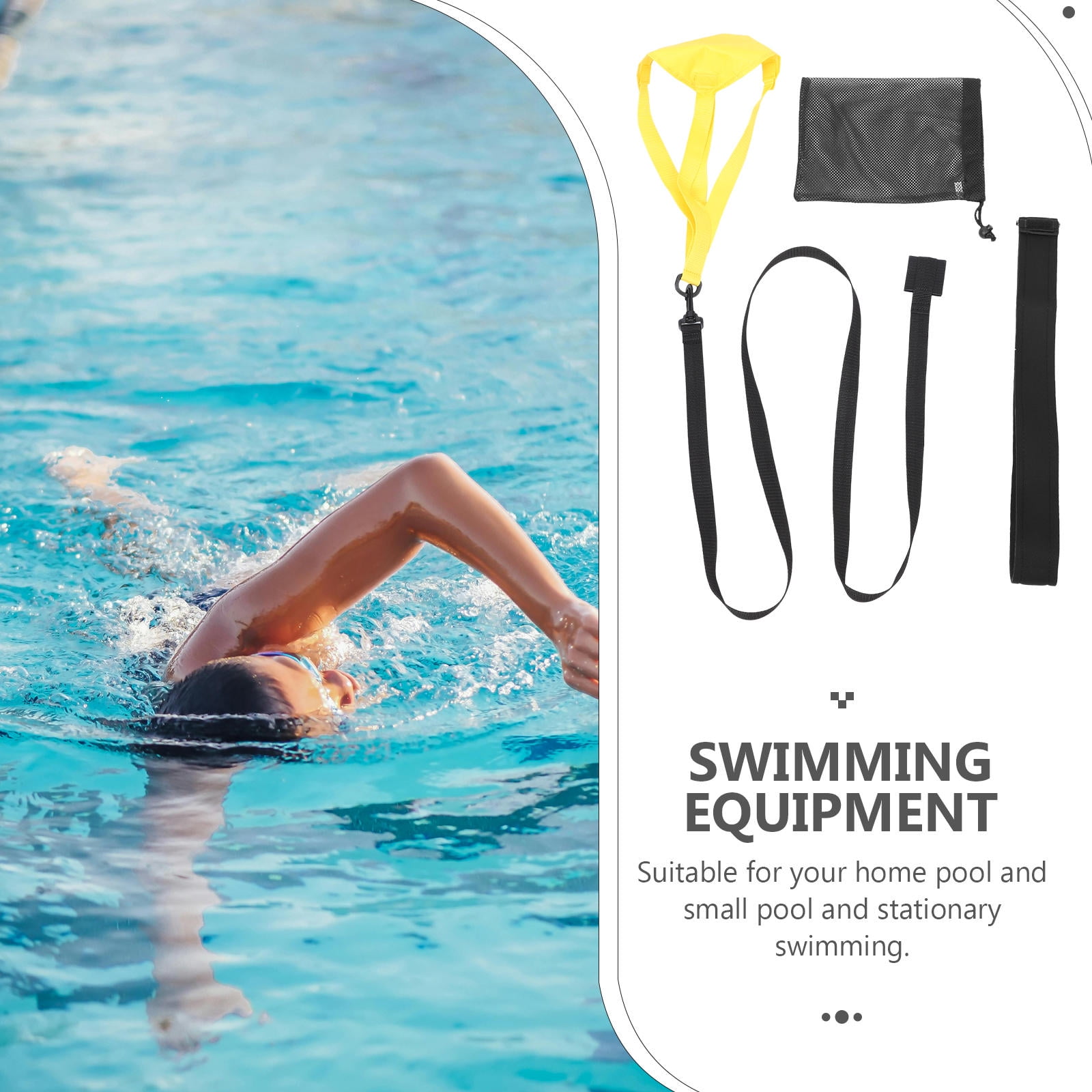 SWETRACE Swimming Accessory Parachute Shape Adults Home Pool 1 Set - Image 6