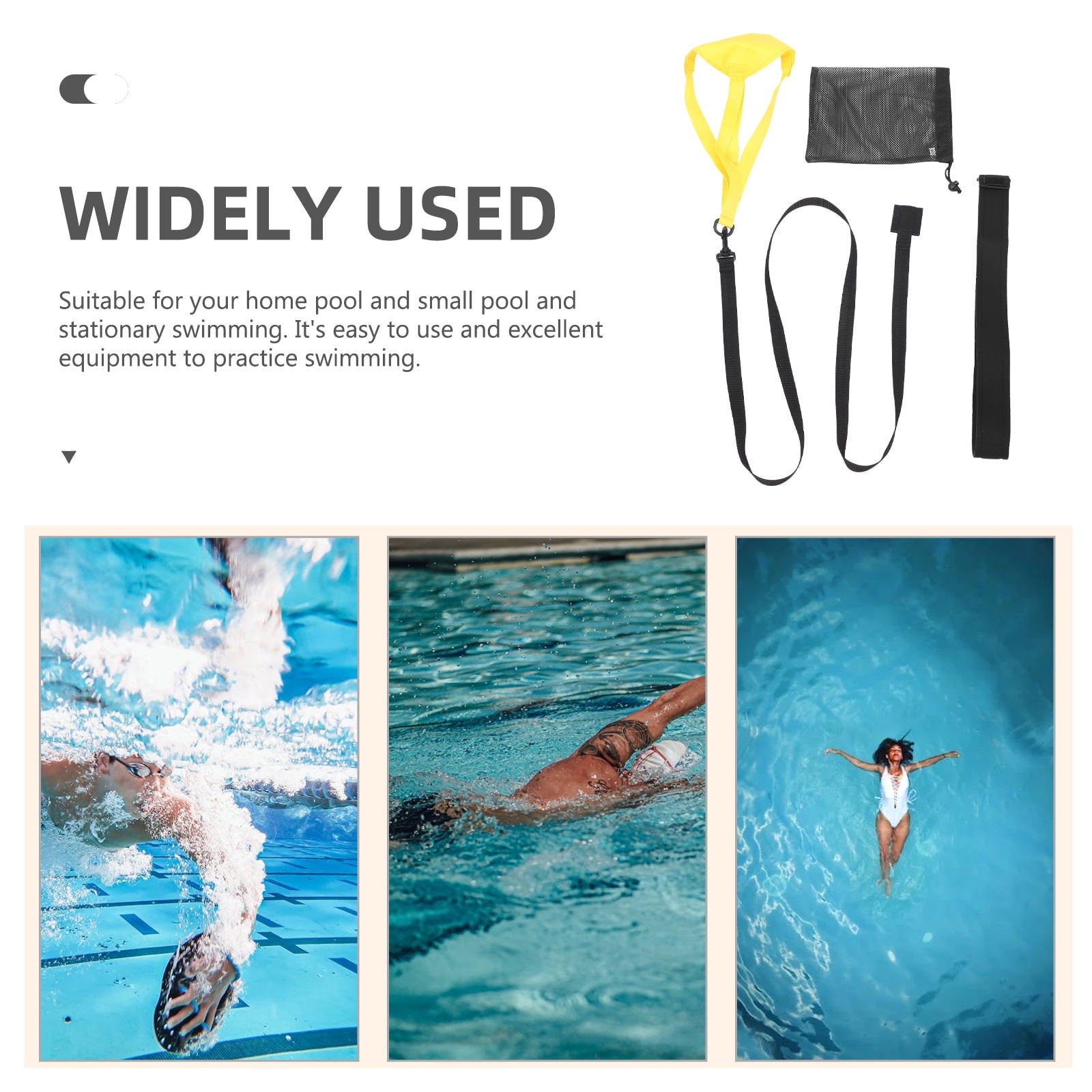 SWETRACE Swimming Accessory Parachute Shape Adults Home Pool 1 Set - Image 8