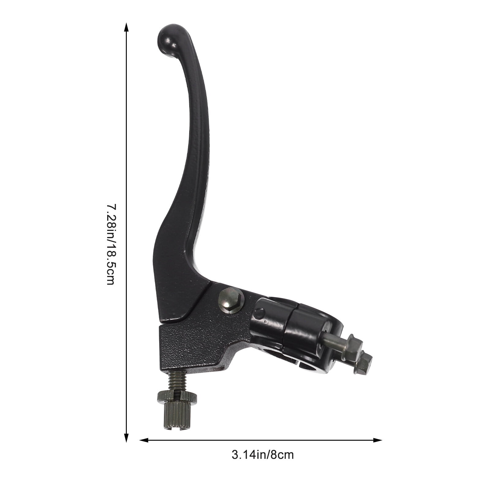Worgeous Brake Clutch Handle Lever for Motorcycle Levers Brakes Black - Image 2