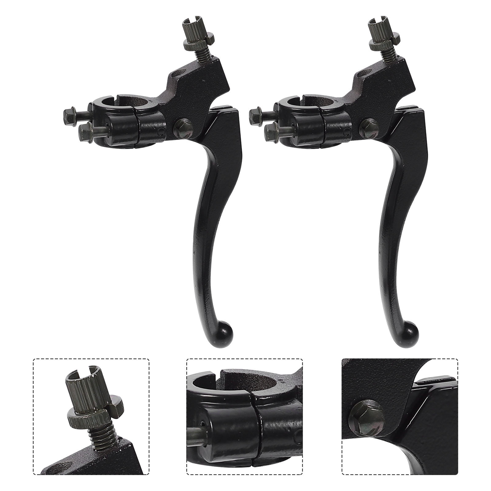 Worgeous Brake Clutch Handle Lever for Motorcycle Levers Brakes Black - Image 7