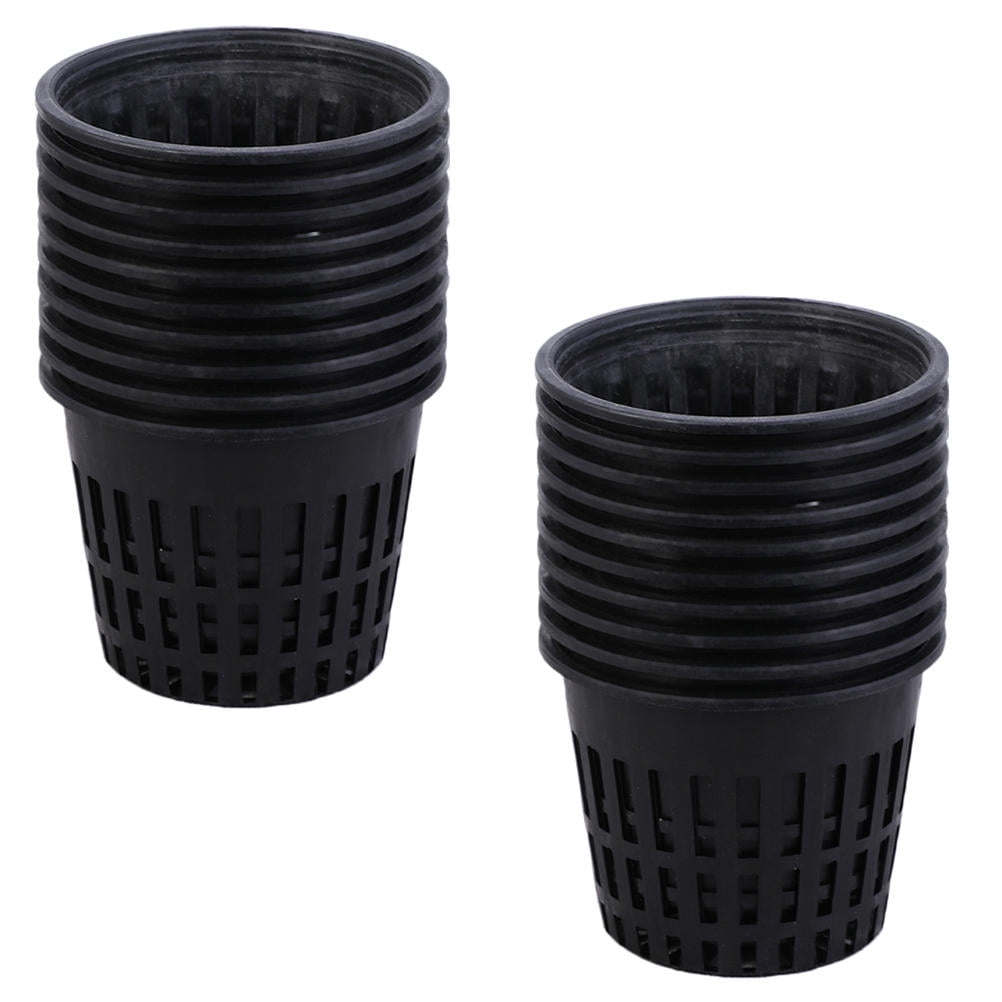 Worgeous 20pcs Plastic Planting Buckets for Soilless Culture with Net Cups - Image 4