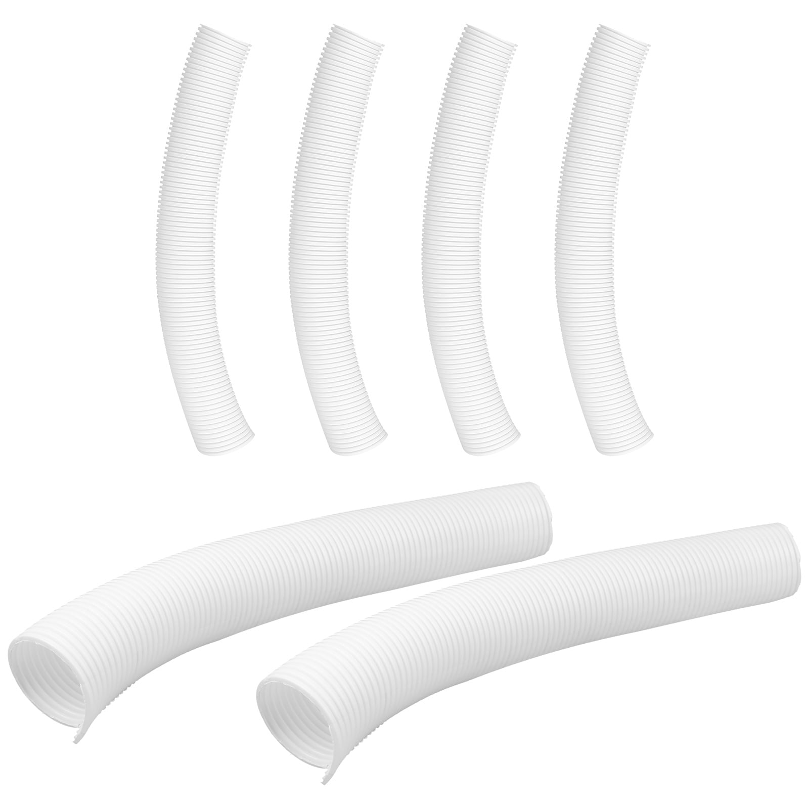 SWETRACE Tree Protect Tree Trunk Protector Guard White PP Material 6Pcs 15.7X2.0X2.0In - Image 6