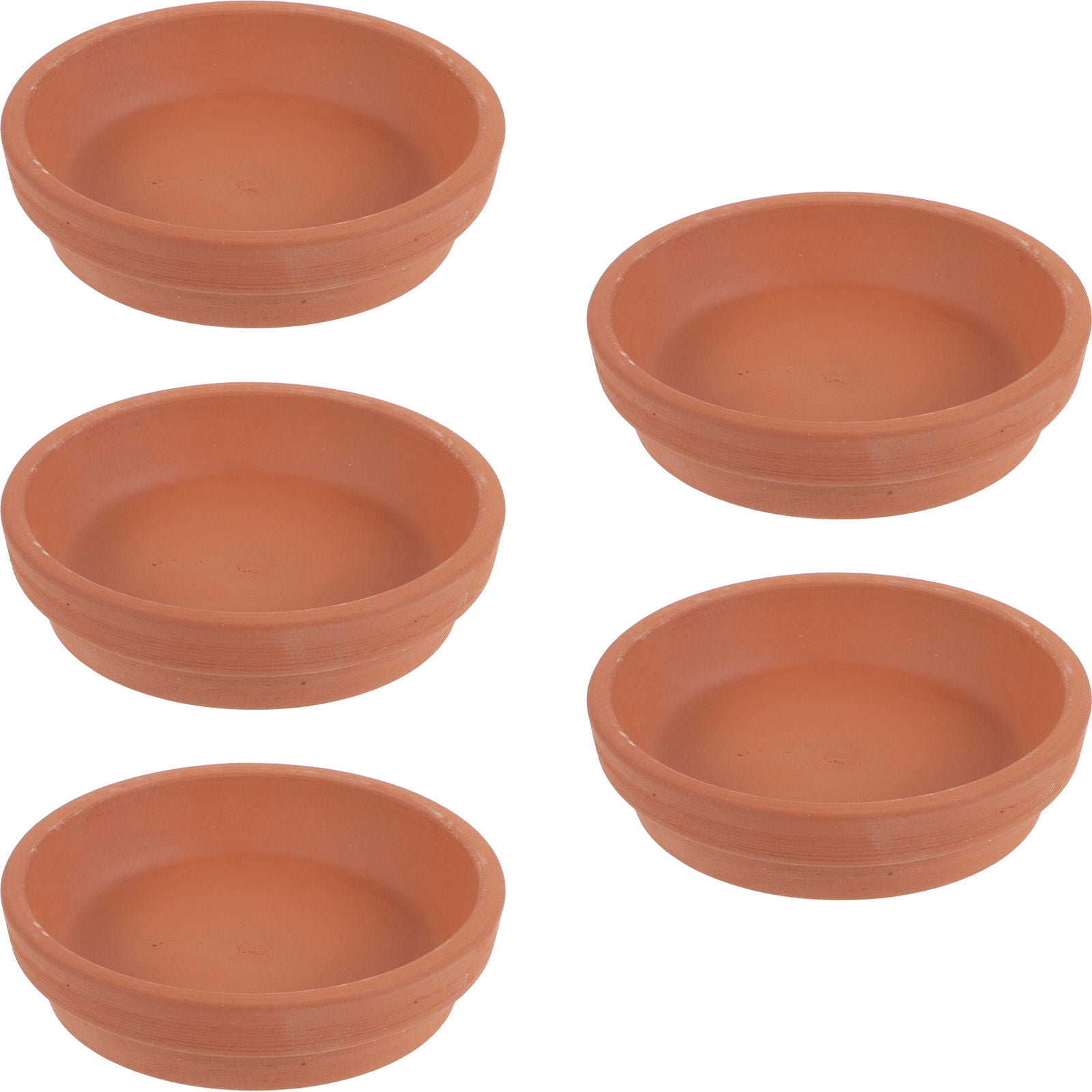Worgeous 5 Pcs Flower Pot Holder Base Terracotta Indoor Plant Plants - Image 1