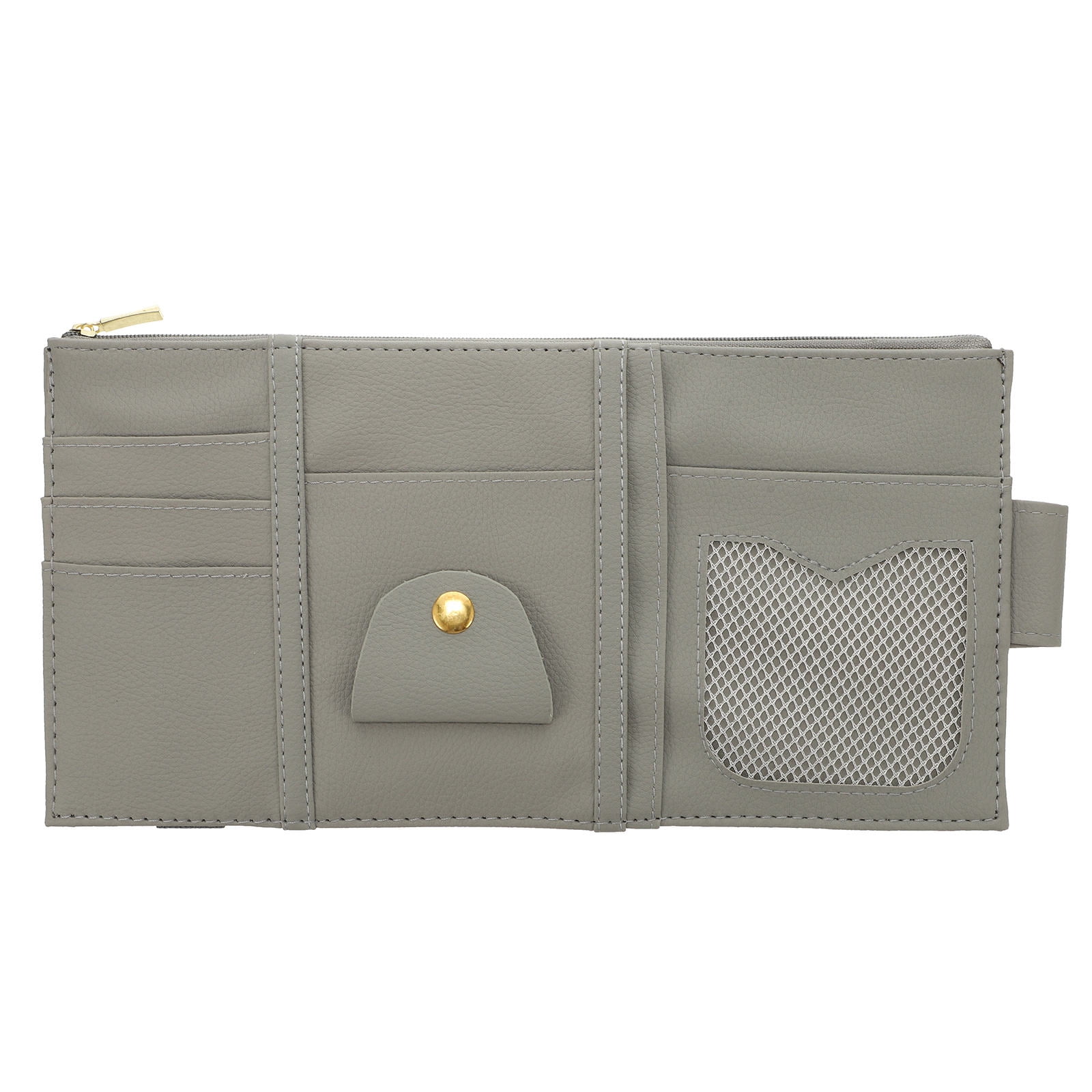Worgeous ID Storage Bag Visor Organizer Sun Automotive Car Pocket Grey - Image 4
