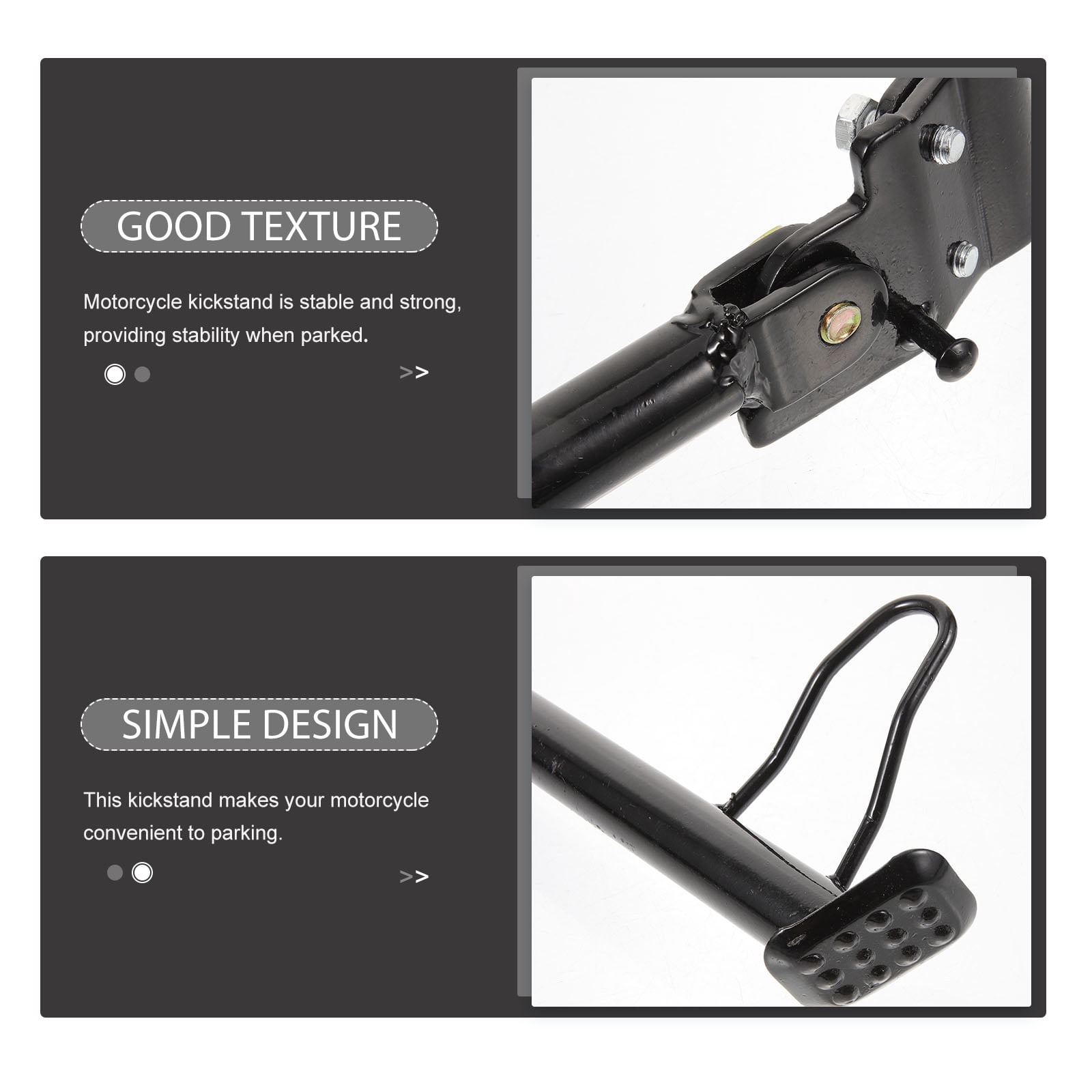Worgeous Stand Motorcycle Side Kickstand Electric Scooter for Adults - Image 3