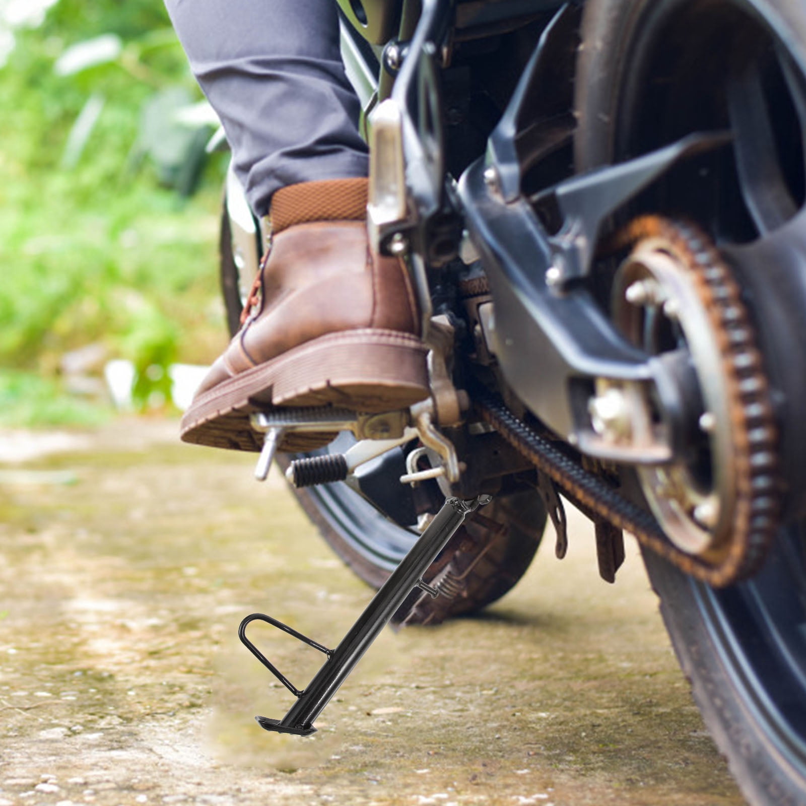 Worgeous Stand Motorcycle Side Kickstand Electric Scooter for Adults - Image 6