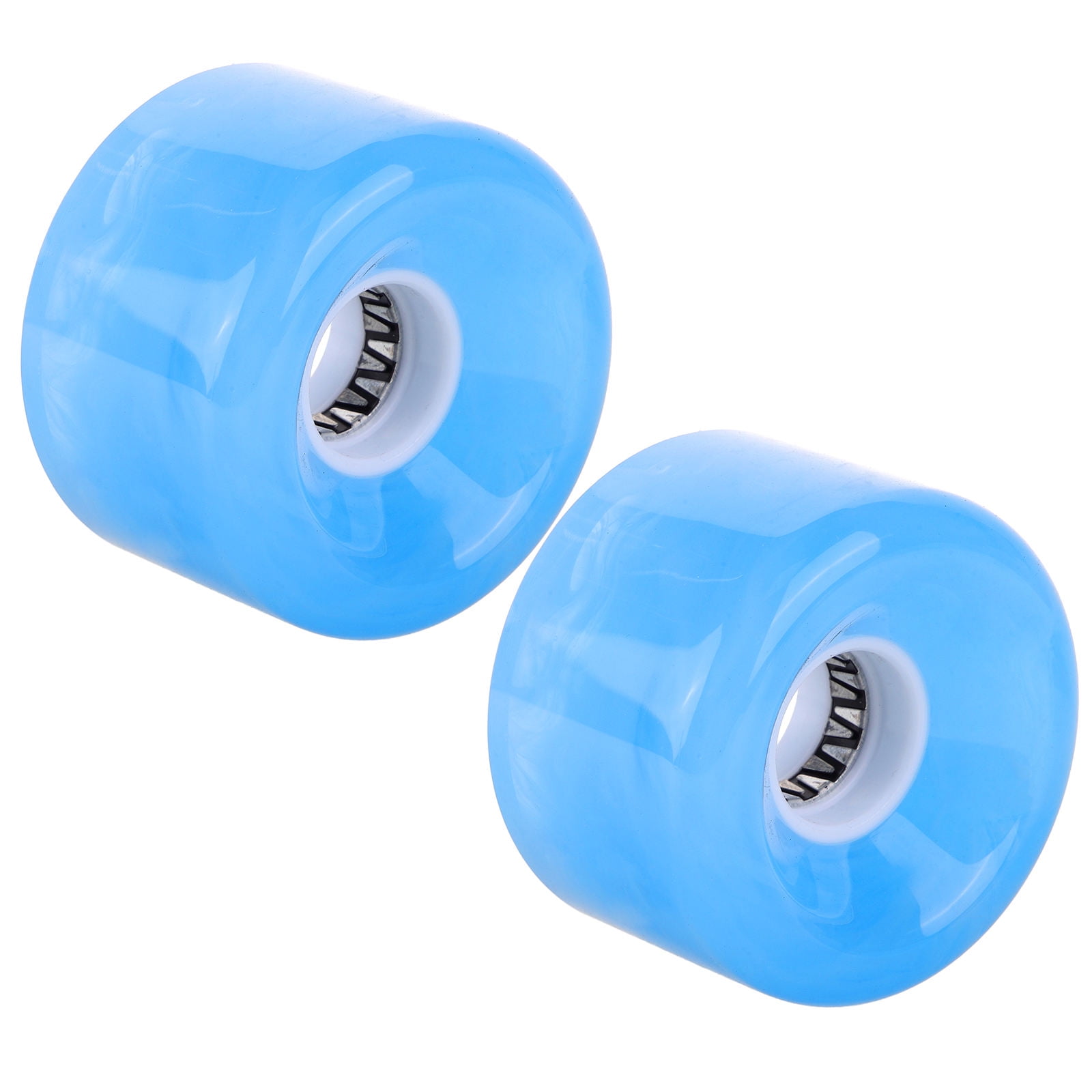 SWETRACE Non-slip Skateboard Wheel Transparent Pu 2Pcs 2.36X2.36X1.57in - Image 6