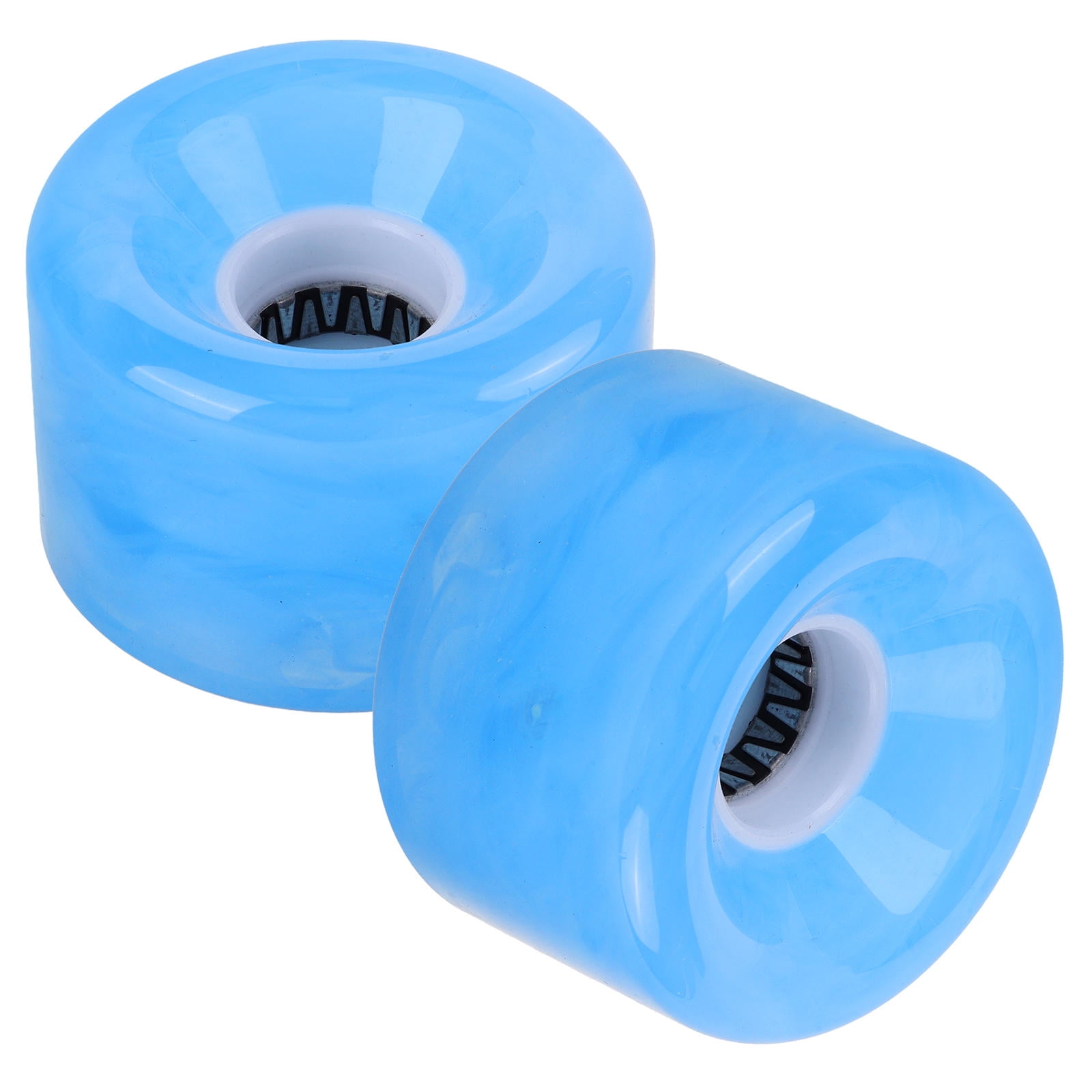 SWETRACE Non-slip Skateboard Wheel Transparent Pu 2Pcs 2.36X2.36X1.57in - Image 8