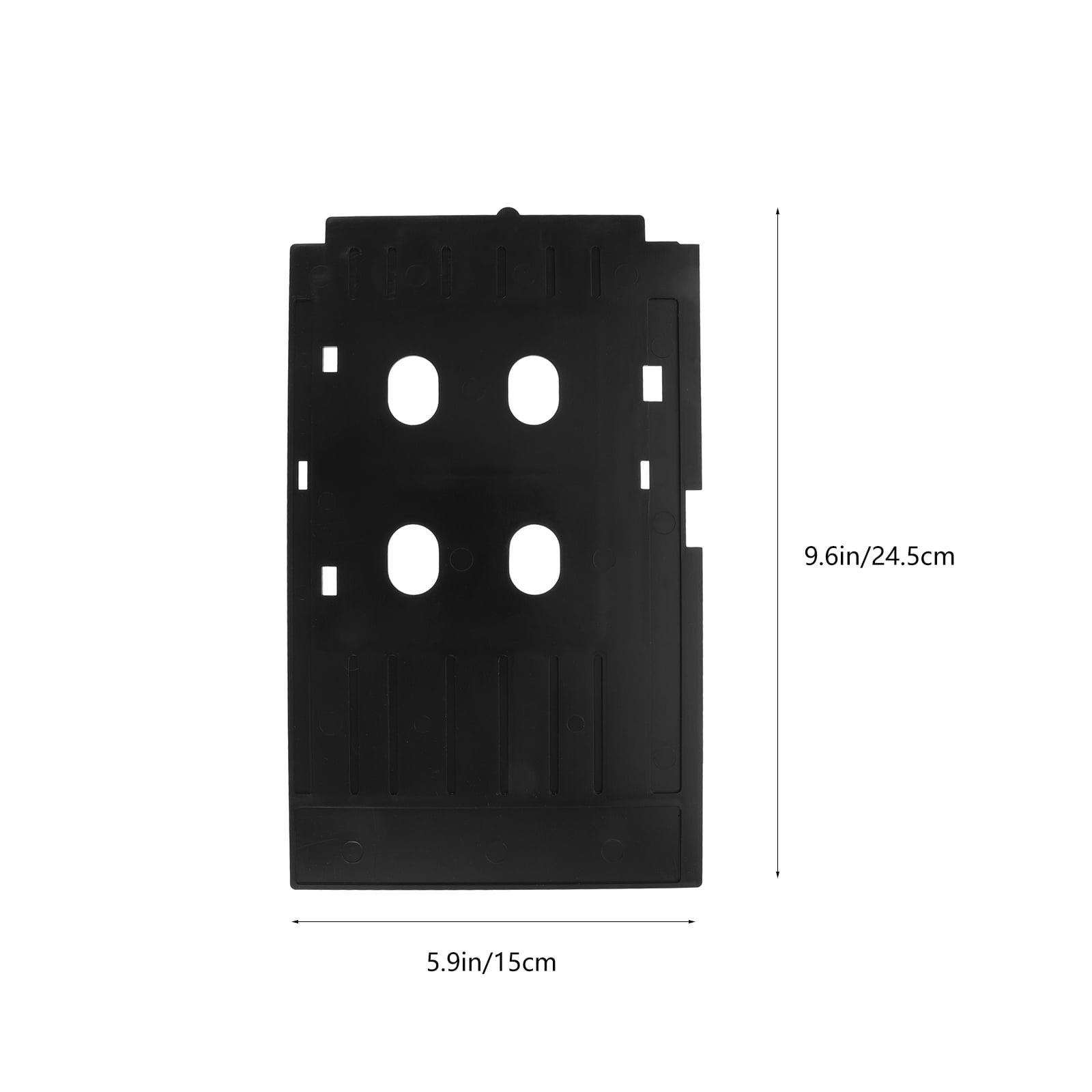 SWETRACE Reusable Card Printer Tray Black 1Pcs 9.6X5.9X0.04In - Image 2
