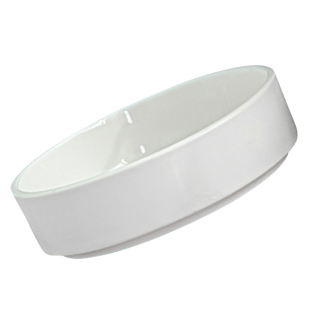 Worgeous Hydroponic Ceramic Tray Indoor Garden Pot Saucers Plant for Pots White - Image 8