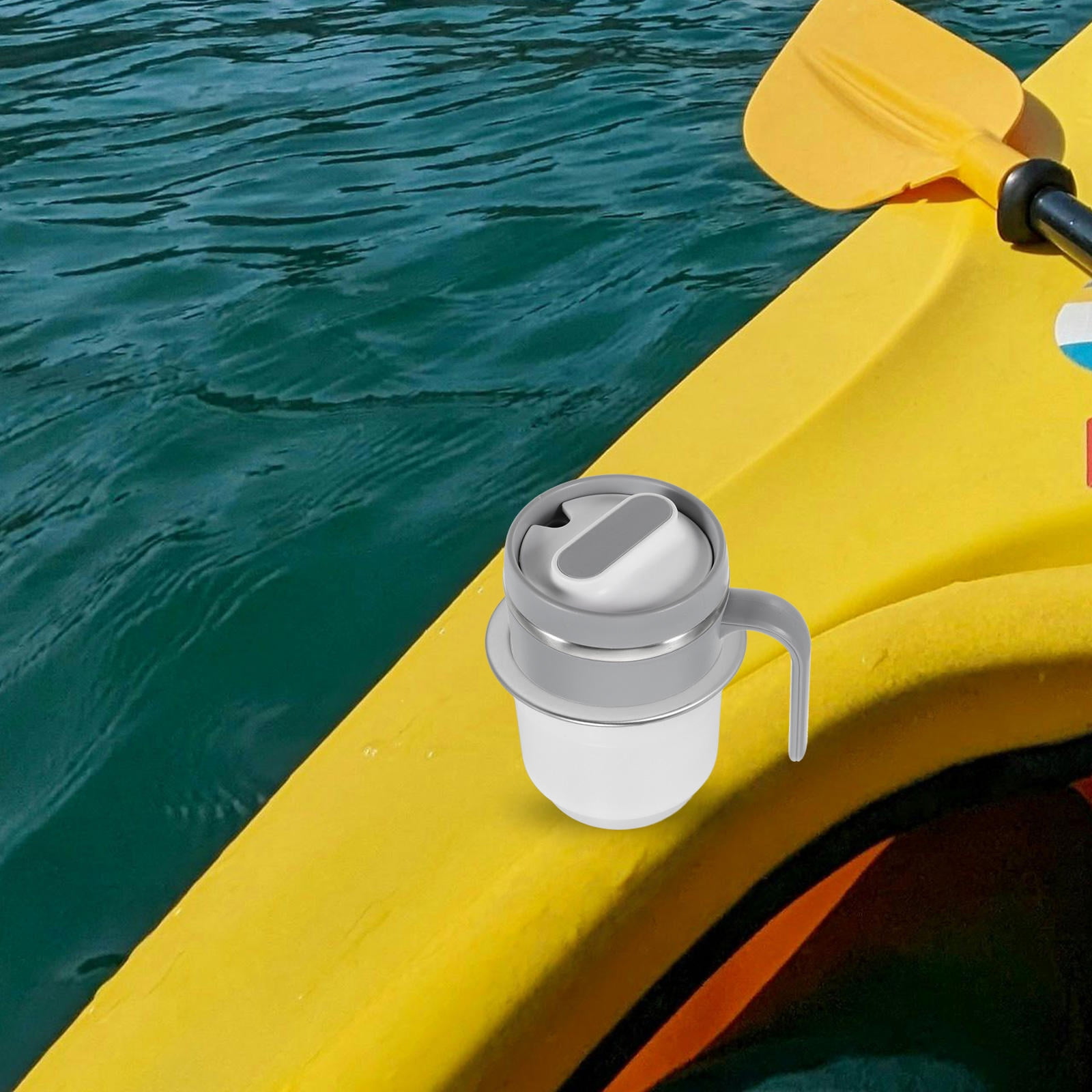Worgeous Cup Holder Boat Yacht Practical Drinks Couches Travel White - Image 7