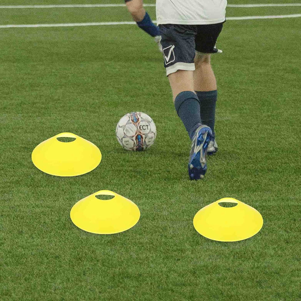 Worgeous 14 Pcs Disc Agile Soccer Cones Training Equipment Child Yellow - Image 7