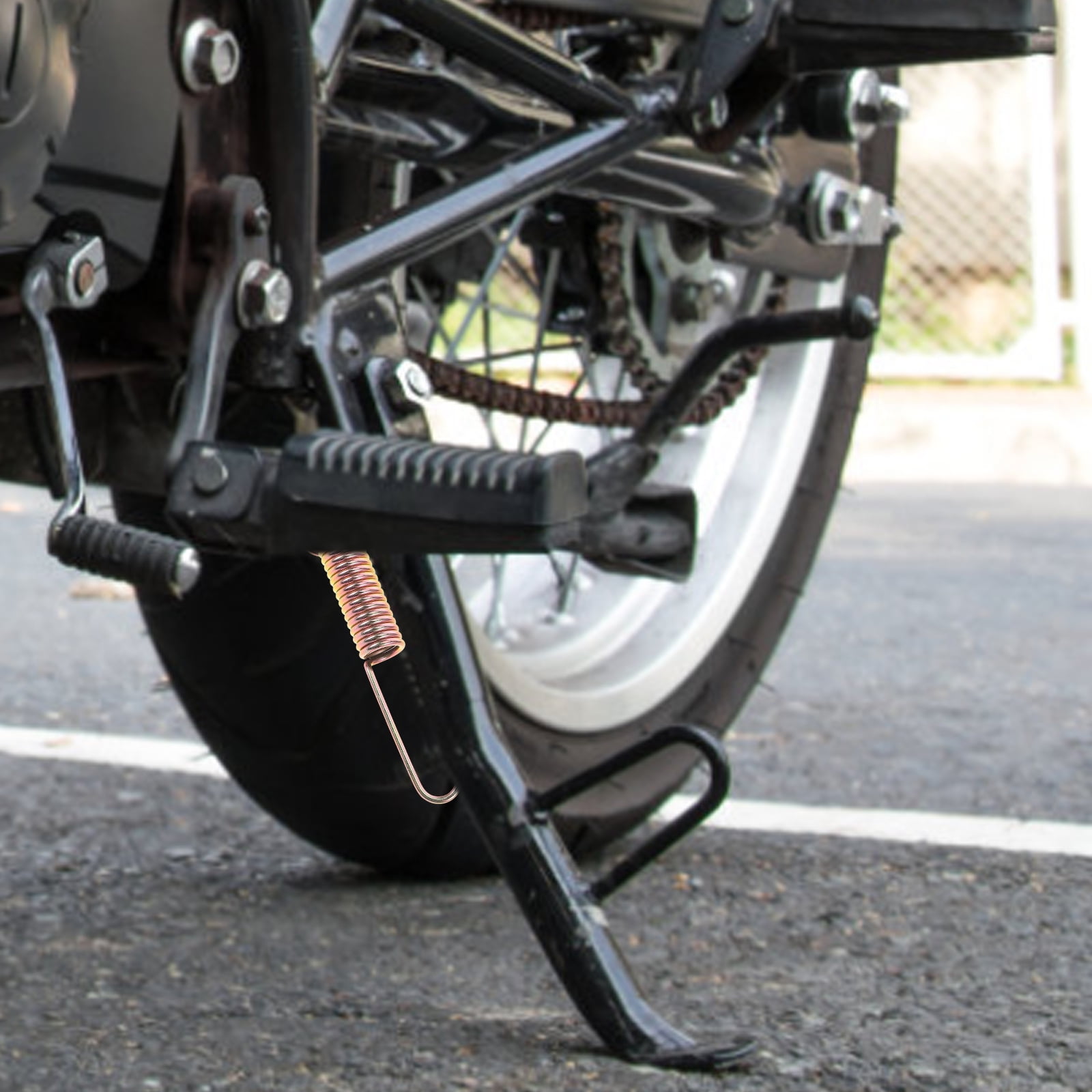 Worgeous Tension Spring Replacement Adjustable Minibike Kickstand Golden - Image 1