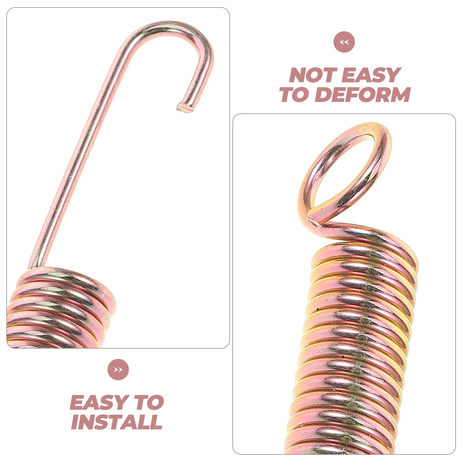 Worgeous Tension Spring Replacement Adjustable Minibike Kickstand Golden - Image 3