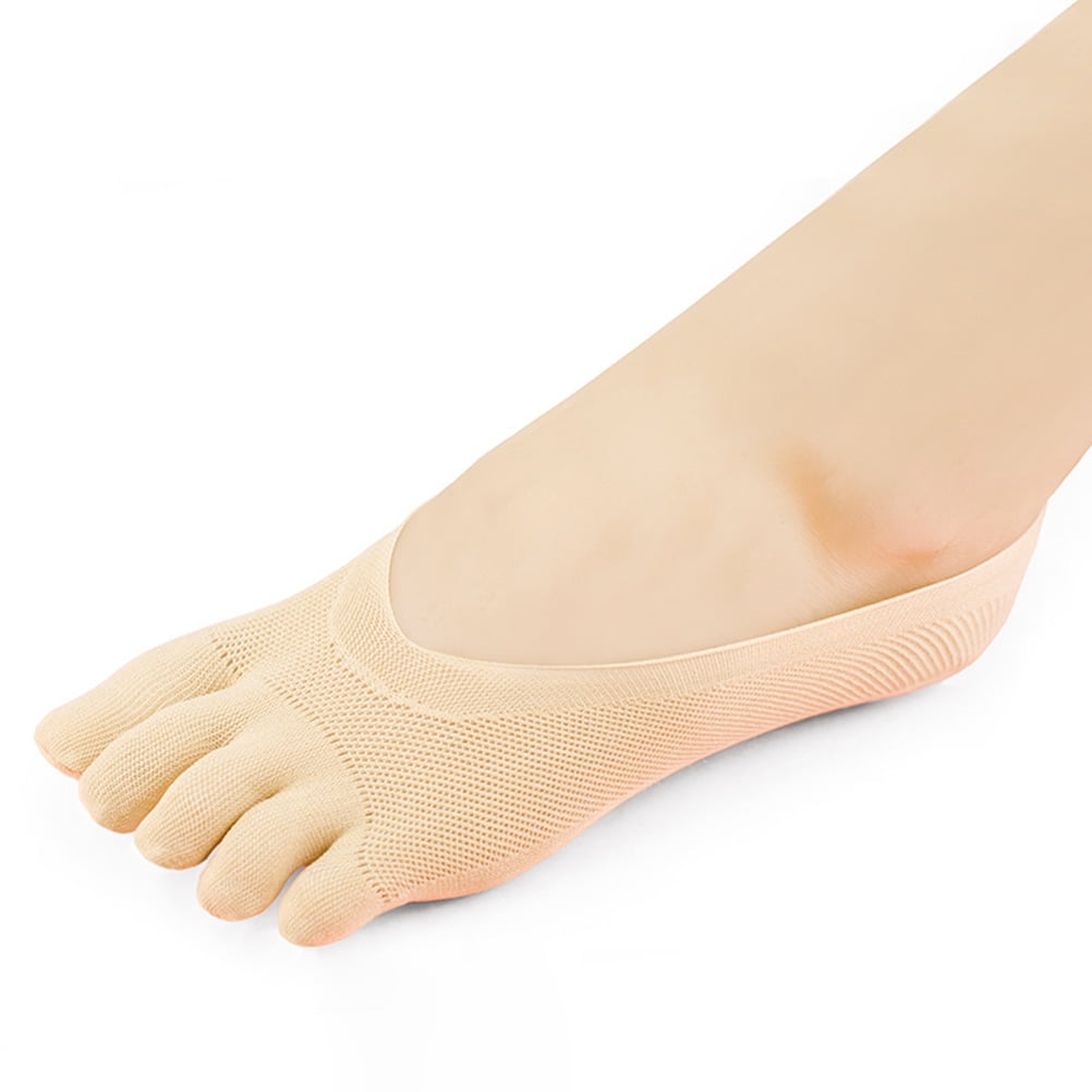 SWETRACE 5Toe Socks Pink Separate Each Toe 4Pairs Women Daily Use - Image 7