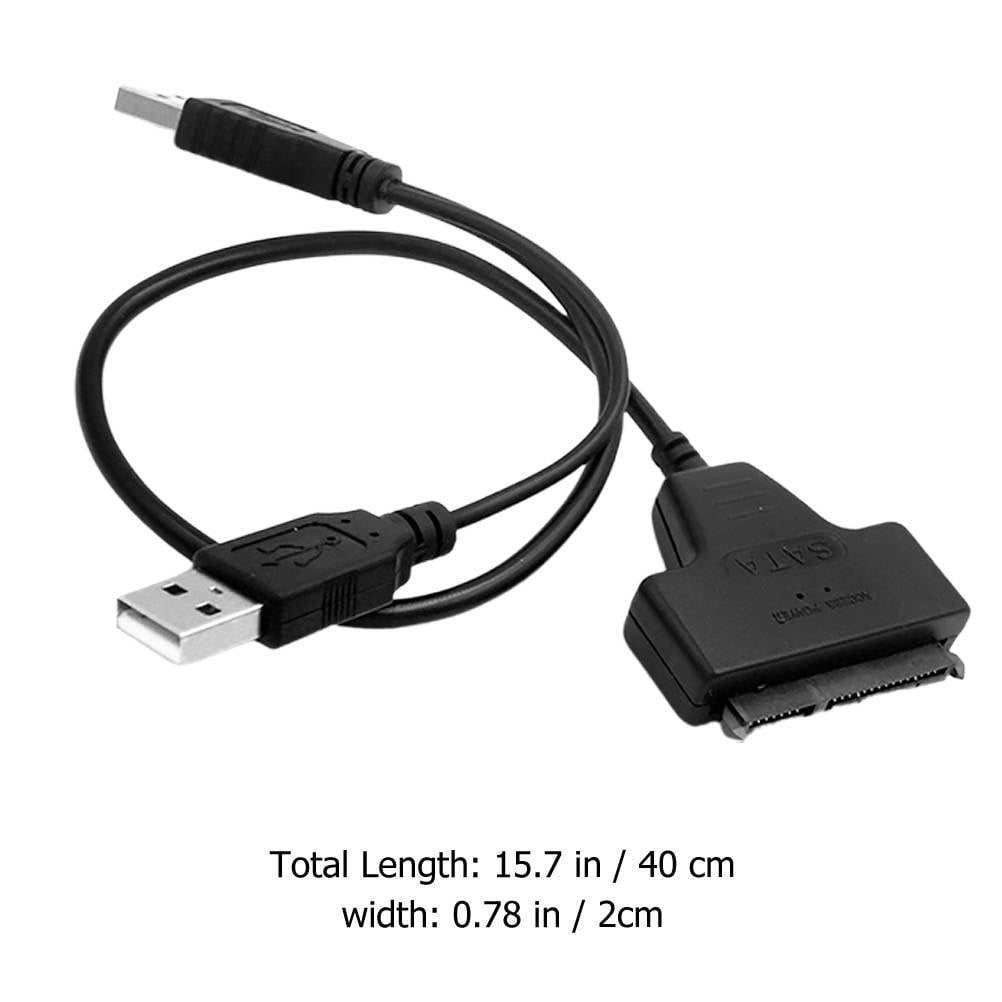 SWETRACE USB Data Cable to USB Easy Drive Cable Black 1Pack - Image 2