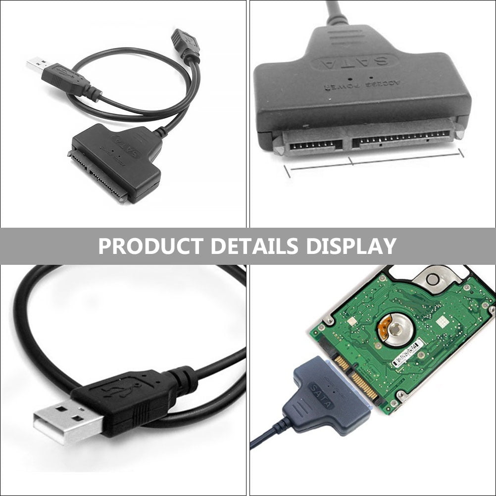 SWETRACE USB Data Cable to USB Easy Drive Cable Black 1Pack - Image 3