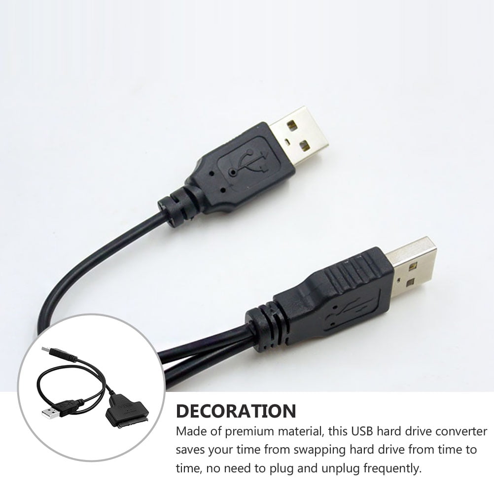 SWETRACE USB Data Cable to USB Easy Drive Cable Black 1Pack - Image 6