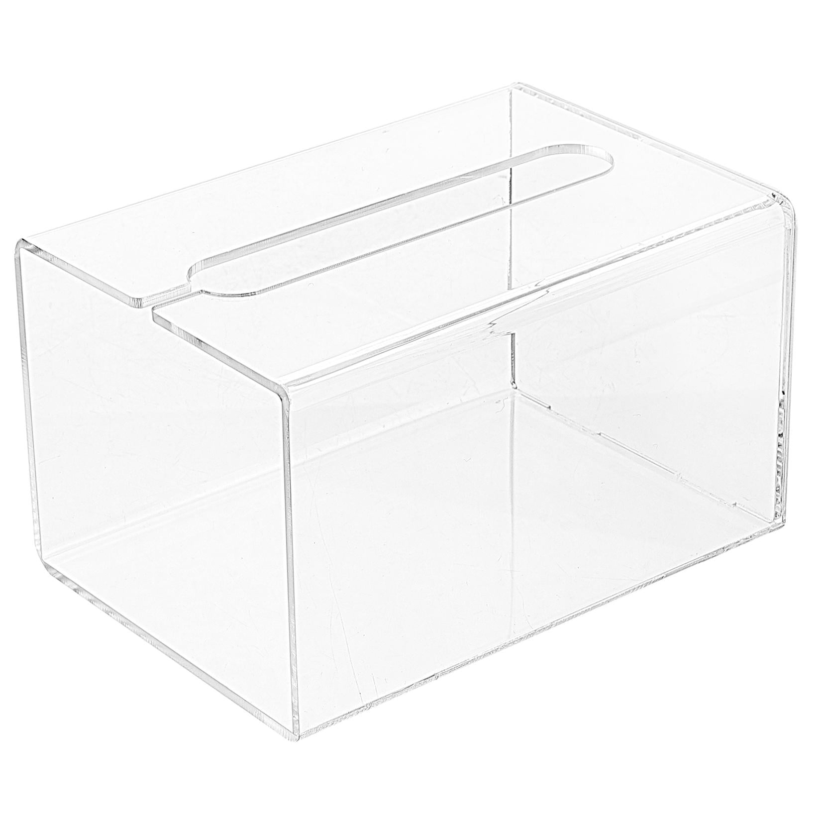 Worgeous Wall Hanging Paper Box Tissue Container Tissues Towel Mount Transparent - Image 5