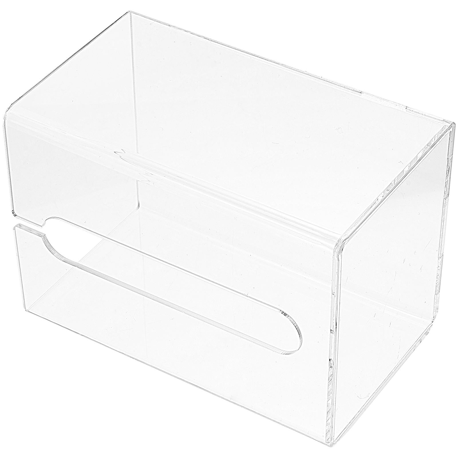 Worgeous Wall Hanging Paper Box Tissue Container Tissues Towel Mount Transparent - Image 7