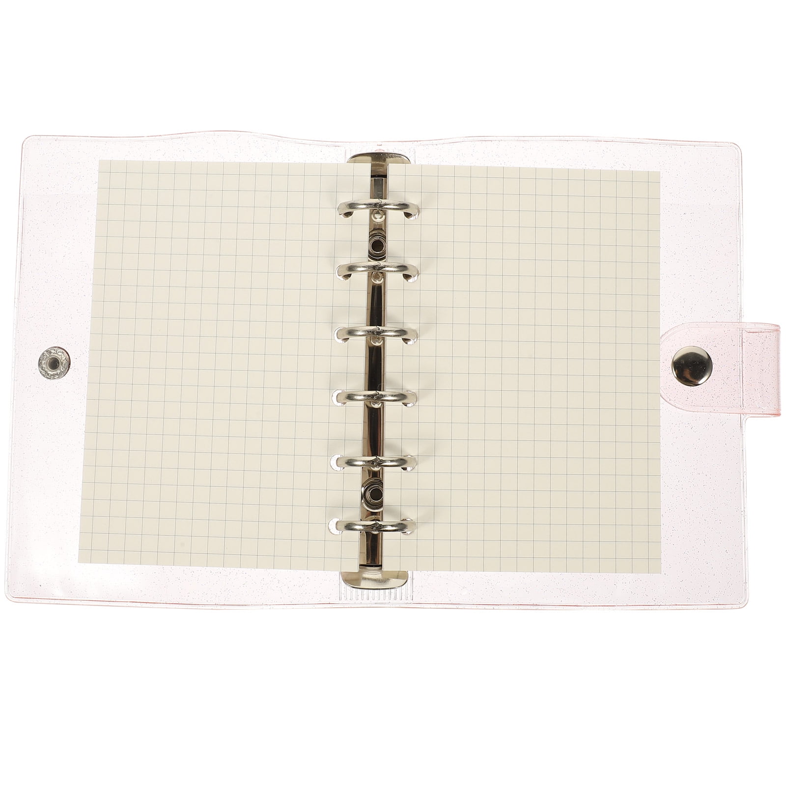 Worgeous Pink Small Notepad with PVC Material for Office Use Lightweight Compact Size 4.5 x 3 Inches - Image 3