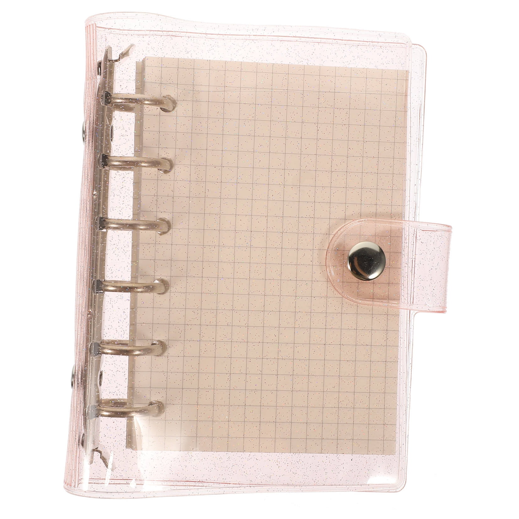Worgeous Pink Small Notepad with PVC Material for Office Use Lightweight Compact Size 4.5 x 3 Inches - Image 4