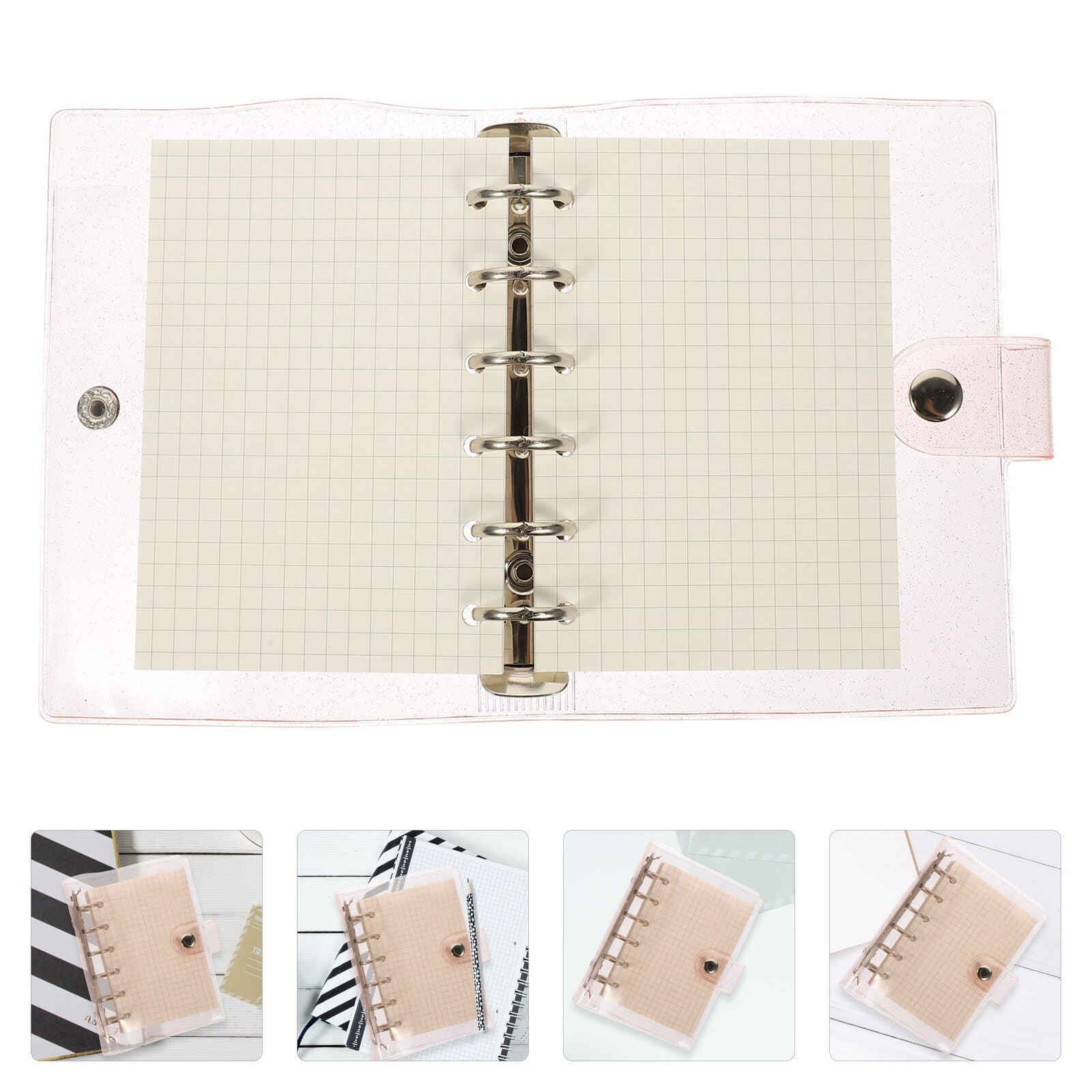 Worgeous Pink Small Notepad with PVC Material for Office Use Lightweight Compact Size 4.5 x 3 Inches - Image 8