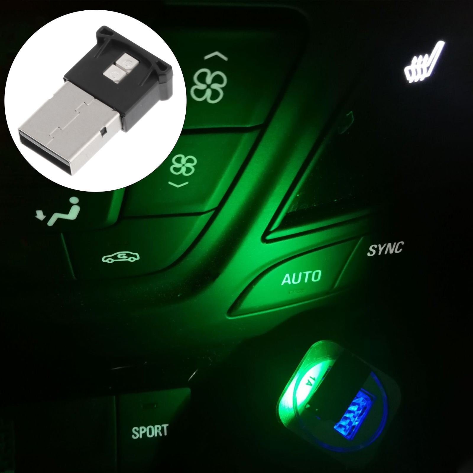 Masteelf 2Pcs Usb Atmosphere Light for Indoor Use and Ambient Lighting - Image 4
