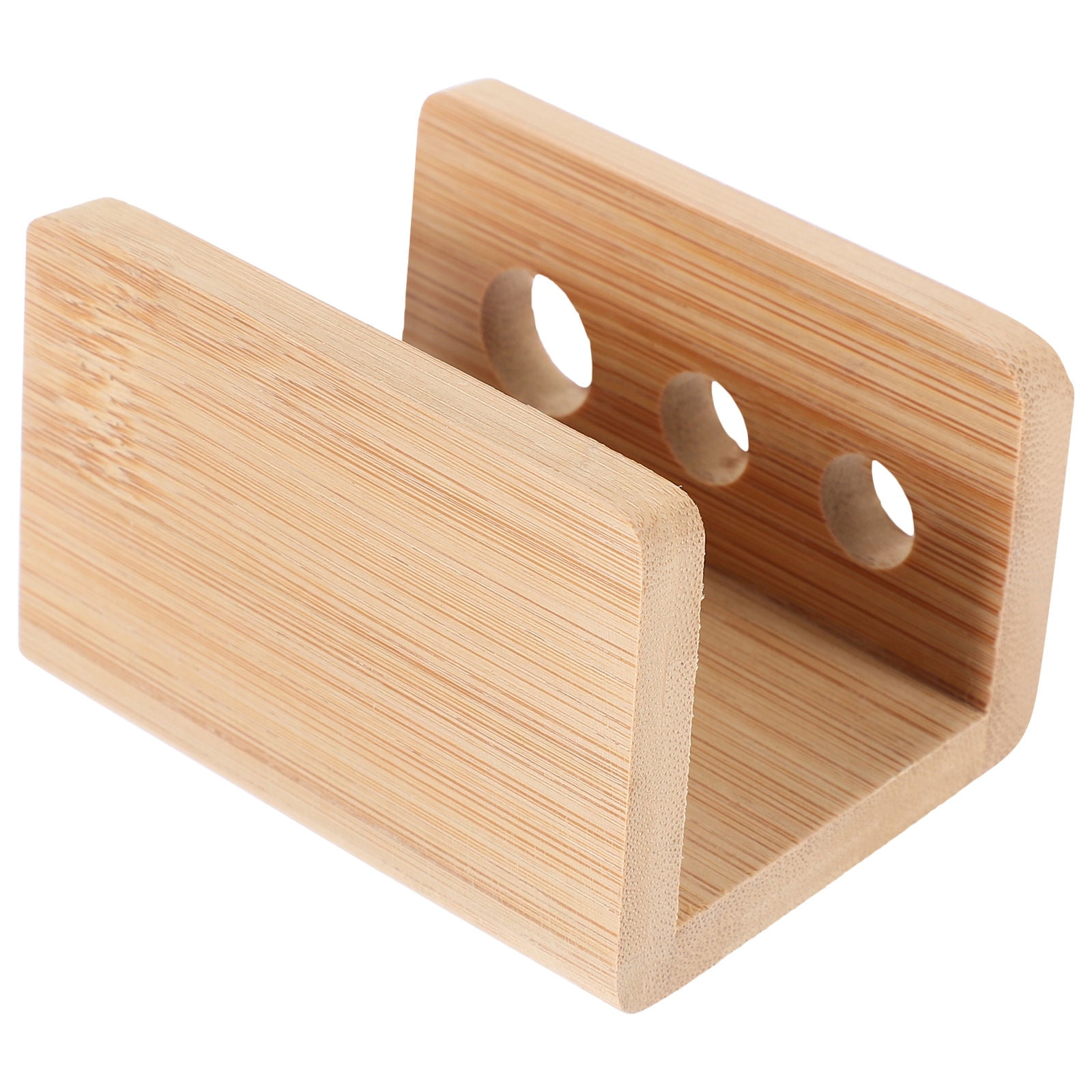 SWETRACE Tooth Brush Organizer Toothbrush Holder Khaki Bamboo 1Set - Image 4