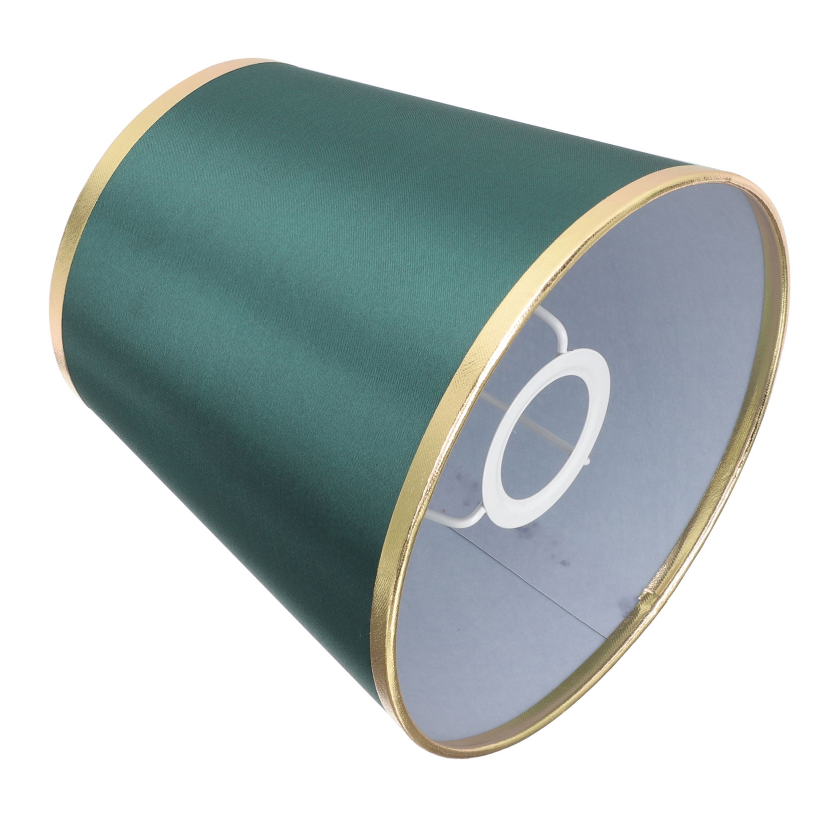 Worgeous Green Fabric Drum Lamp Shade for Table Lamps and Chandelier Perfect for Home Decoration 12 in - Image 5