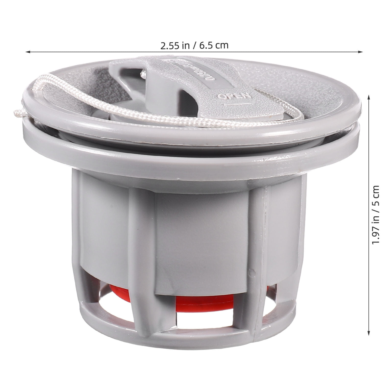 Worgeous Kayak Valve Attachment Practical Air Plug Boat Plug Boat Drain Plug Structural Air Plug Inflatable Kayak Part Structural Valve - Image 2