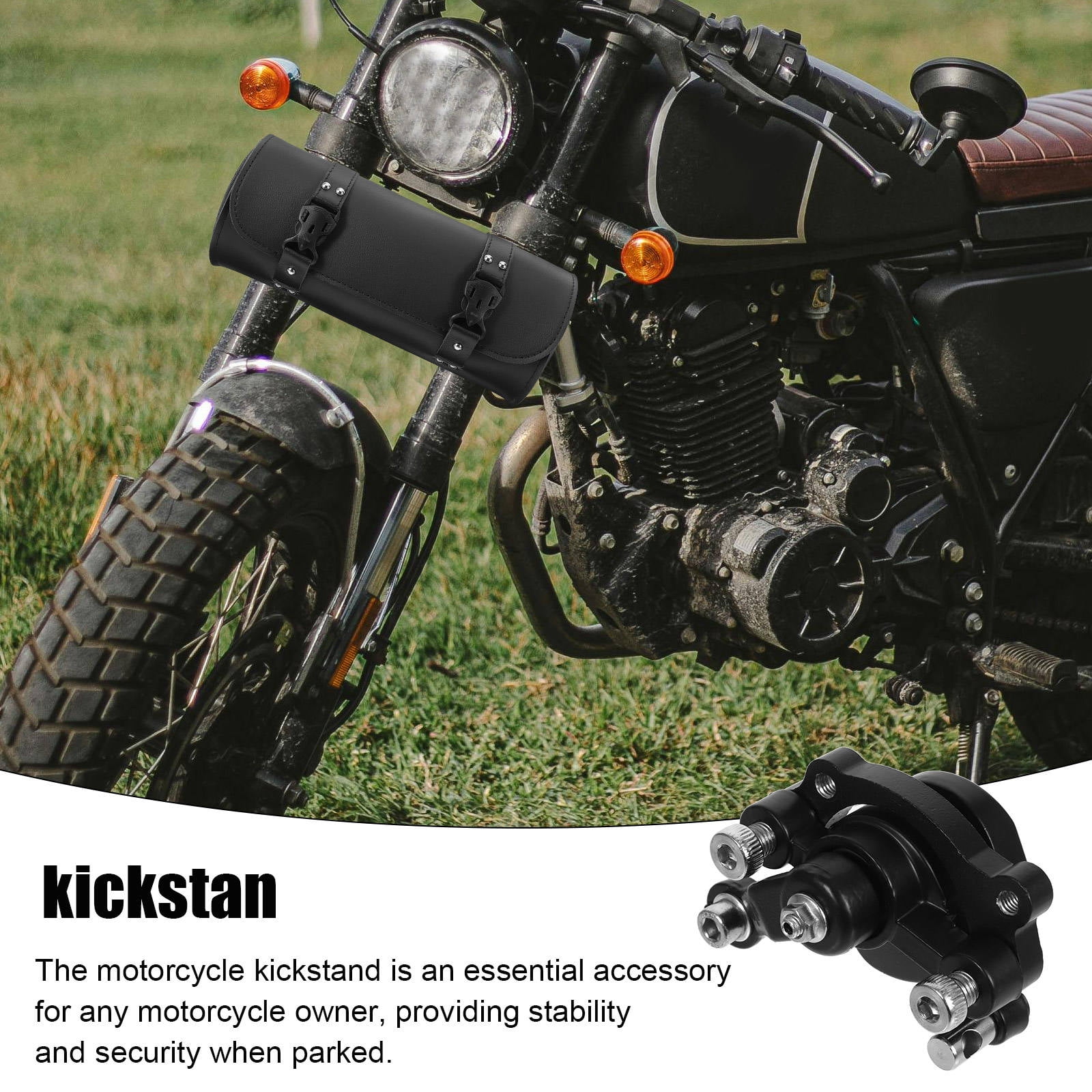 Worgeous Rear Disc Brake Caliper for ATV with Excellent Braking Performance and Durable Iron Construction Black - Image 3