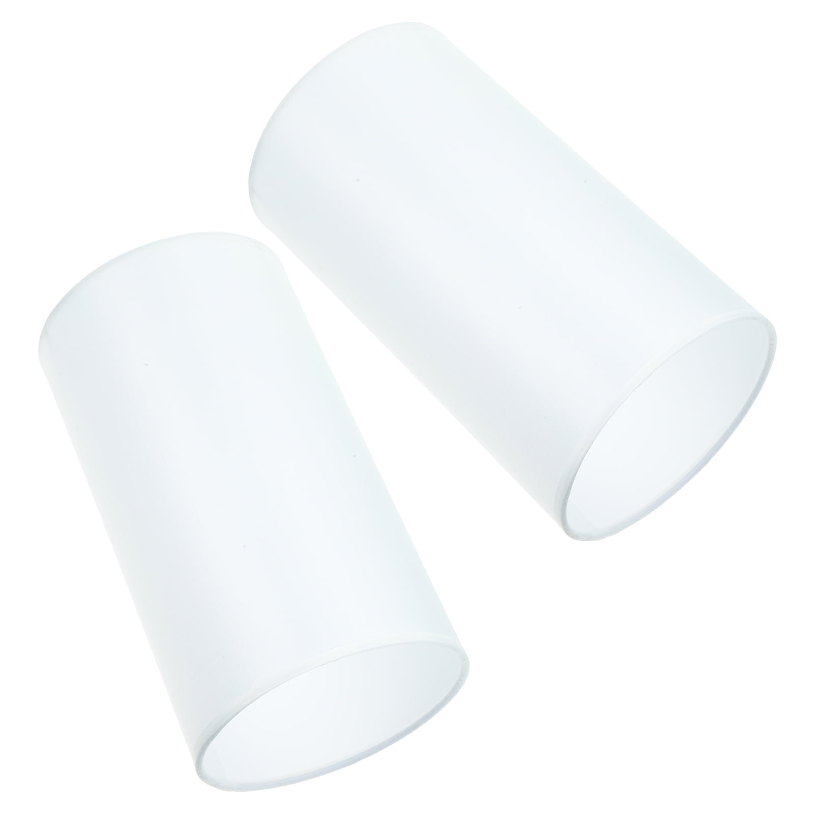 SWETRACE Lamp Shade for Cylinder Lamp White Linen 2Pcs 9.8x5.5x5.5in - Image 7