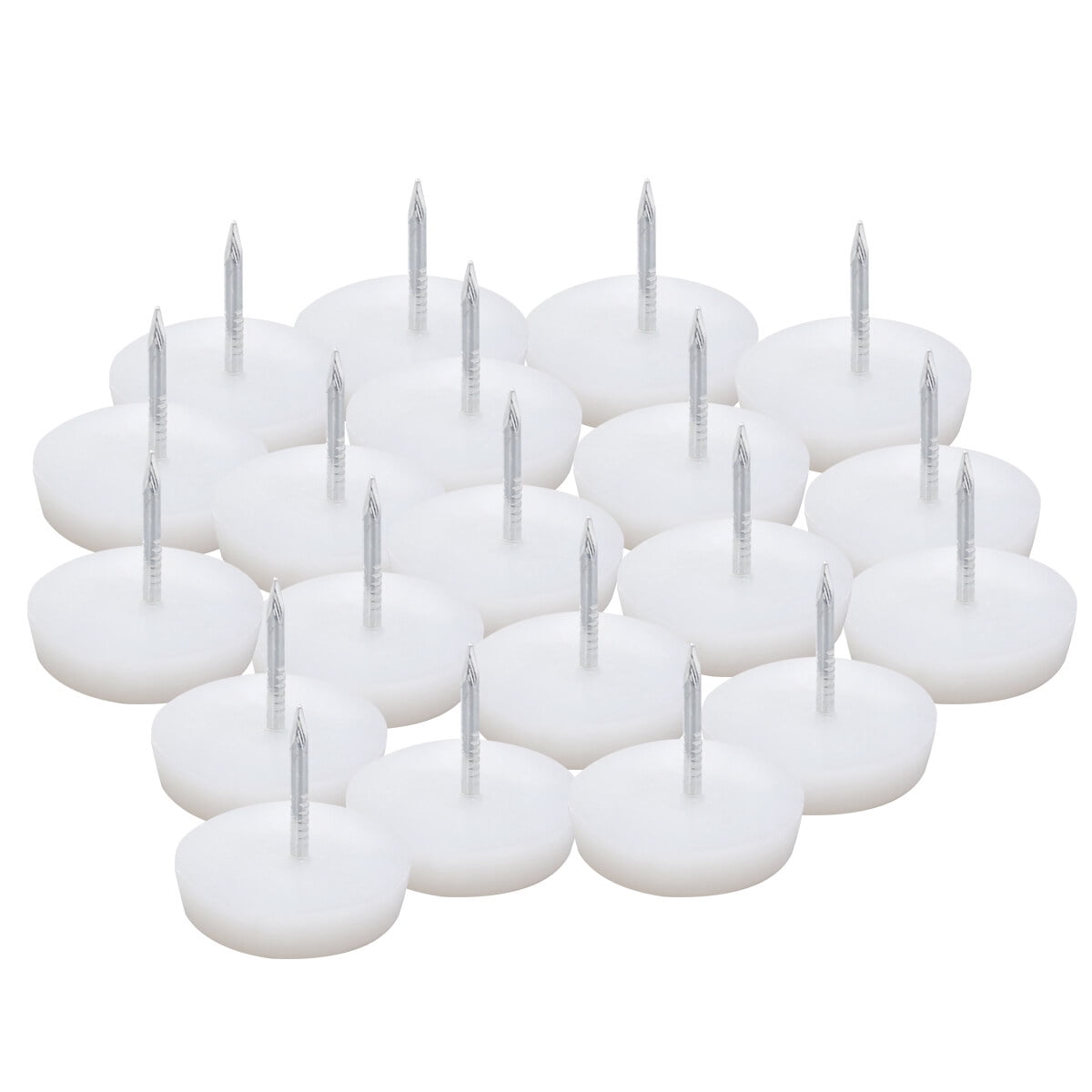 Worgeous 50PCS White Nylon Sofa Tacks Decorative Furniture Nails for Sofa Upholstery 6x22mm - Image 7