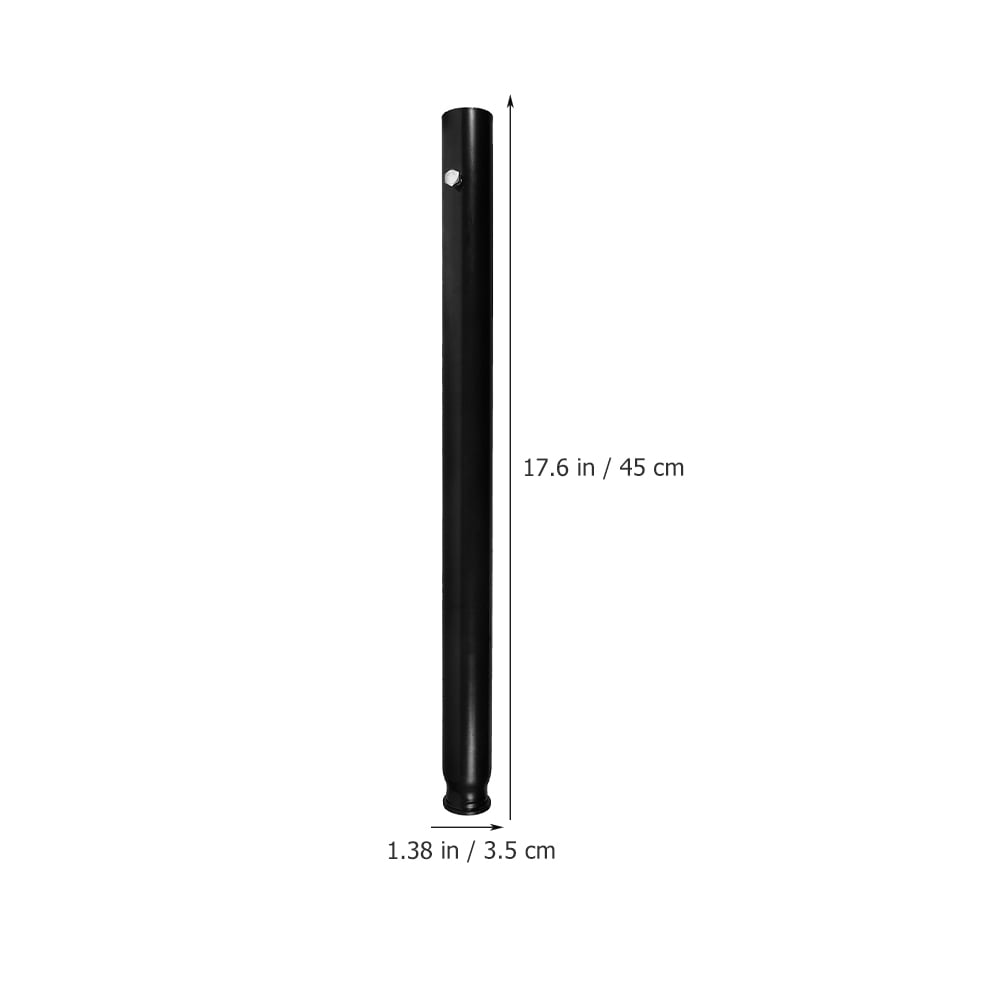 Worgeous Hydraulic Jack Handle Replacement for Car Repair with Steel and Rubber Material Black 2 pcs - Image 2