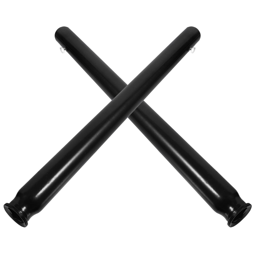 Worgeous Hydraulic Jack Handle Replacement for Car Repair with Steel and Rubber Material Black 2 pcs - Image 3