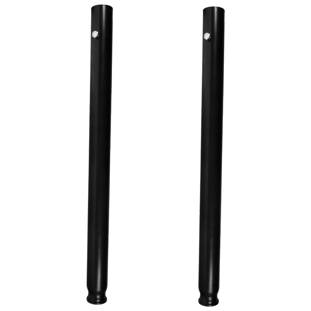 Worgeous Hydraulic Jack Handle Replacement for Car Repair with Steel and Rubber Material Black 2 pcs - Image 4